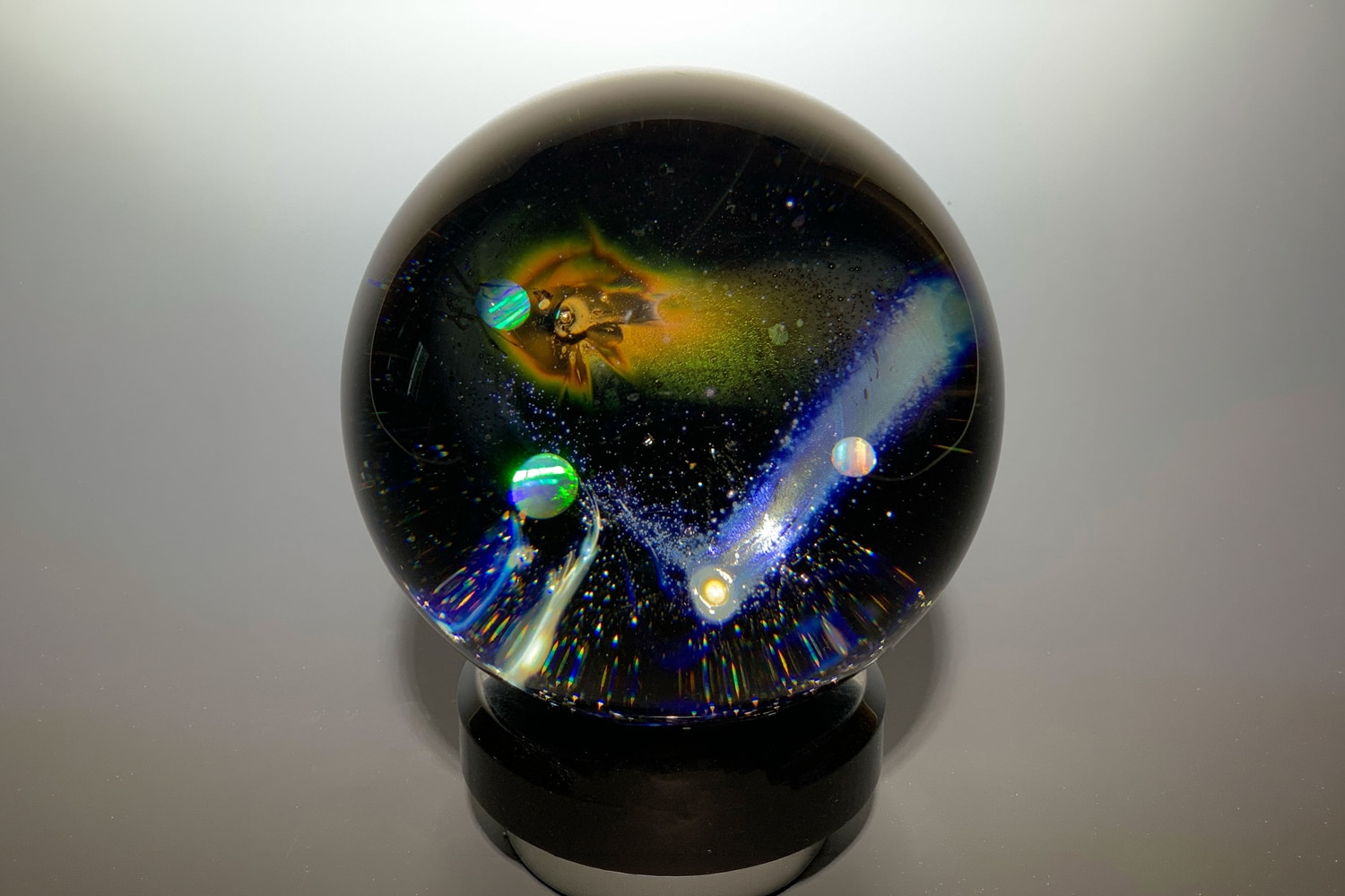Scott Hronich Dichroic swirl