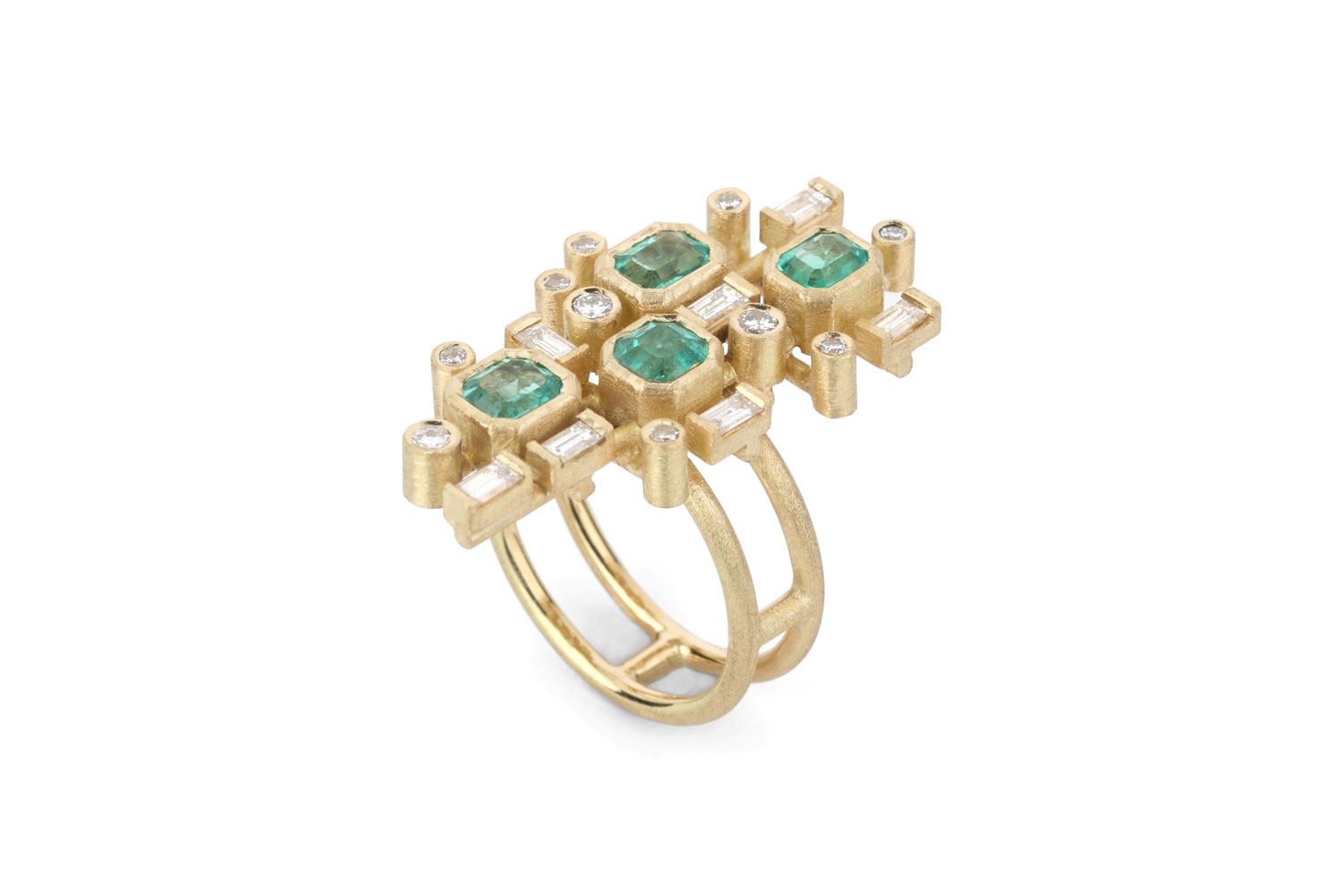 Luke Shimell & Emma Madden Criss Cross ring