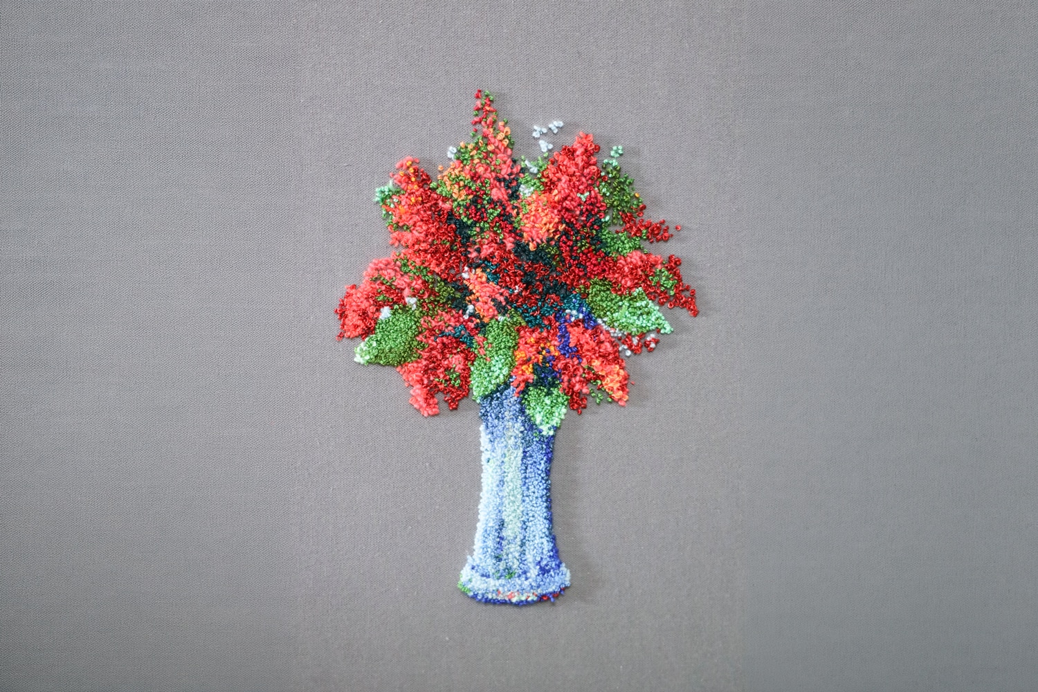 Armine Poghosyan Still life of red flowers