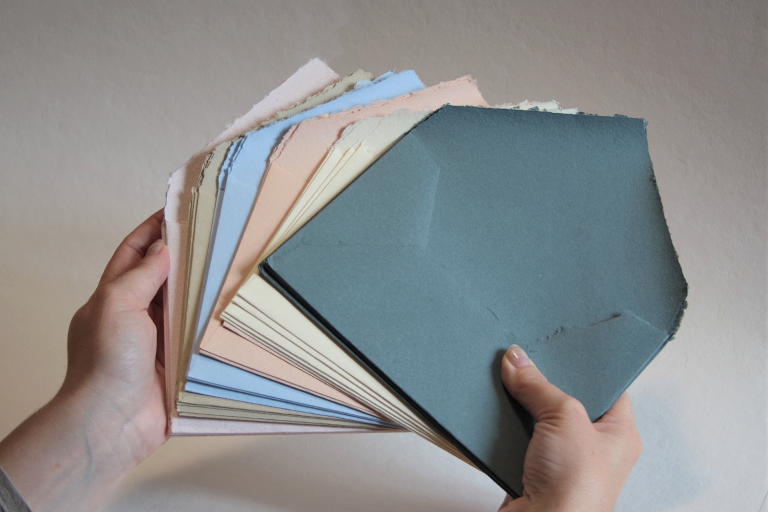 Marco Castellini & Michela Bertanza Cotton paper envelopes