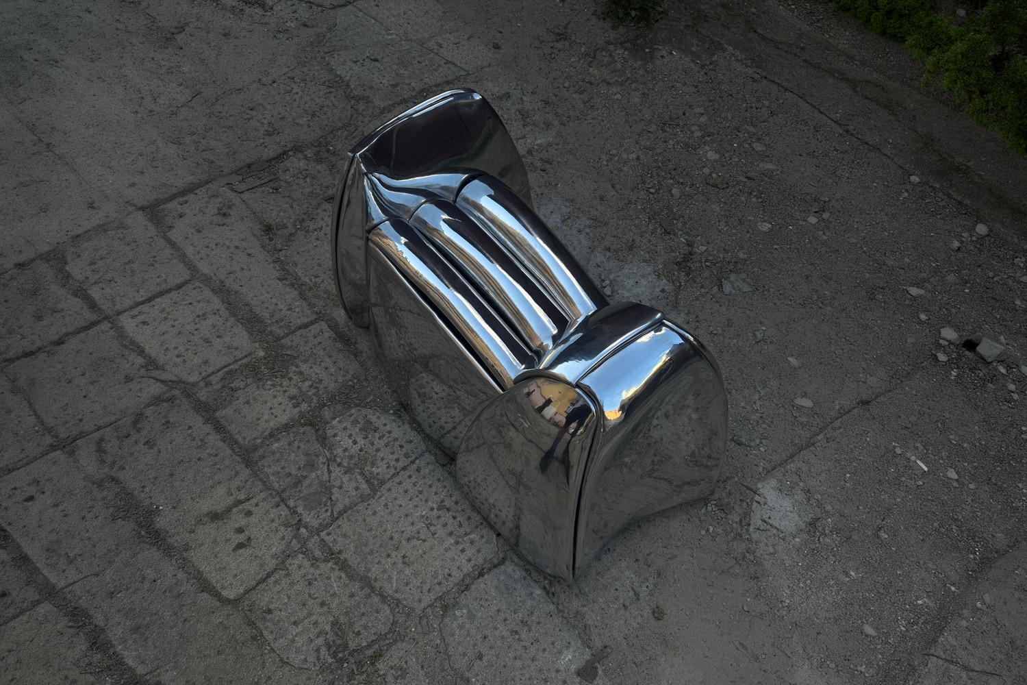 Jan Ankiersztajn Aluminium bench
