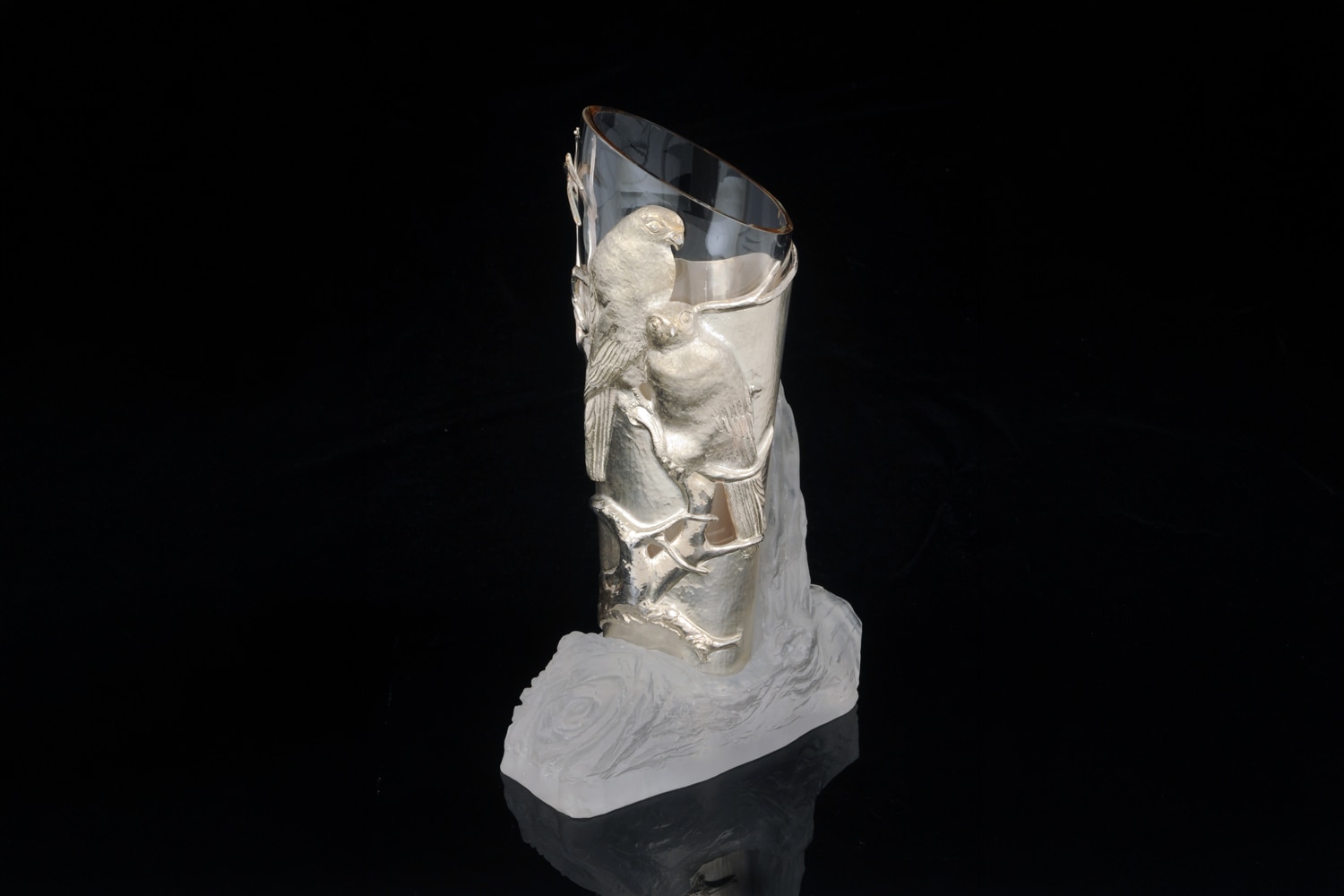 Genevieve Flynn Two Birds Vase