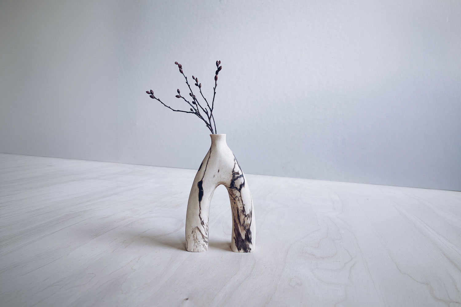 Sophie Sellu Spalted Hornbeam vase