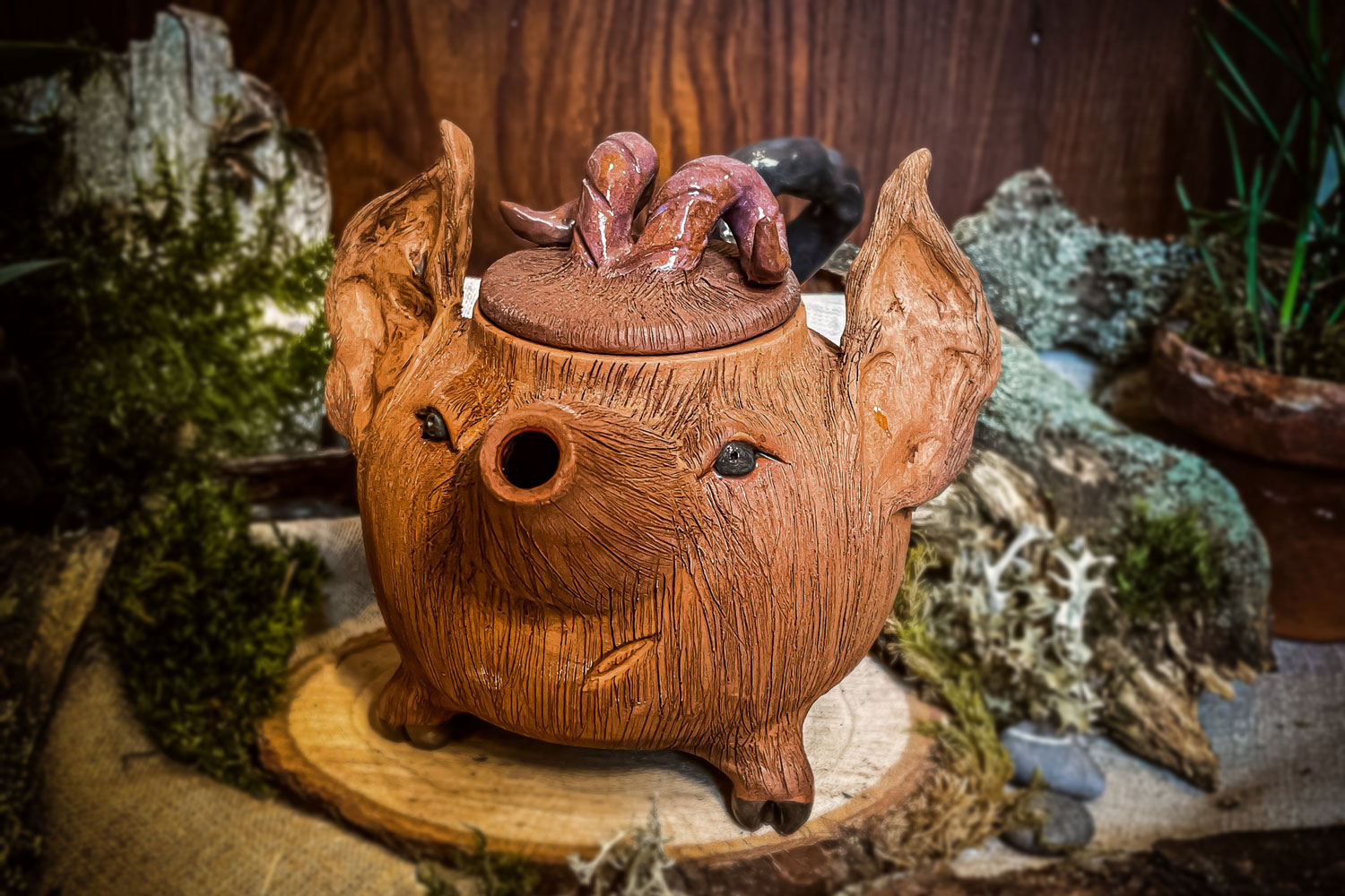 Polina Krasavina Beast Teapot