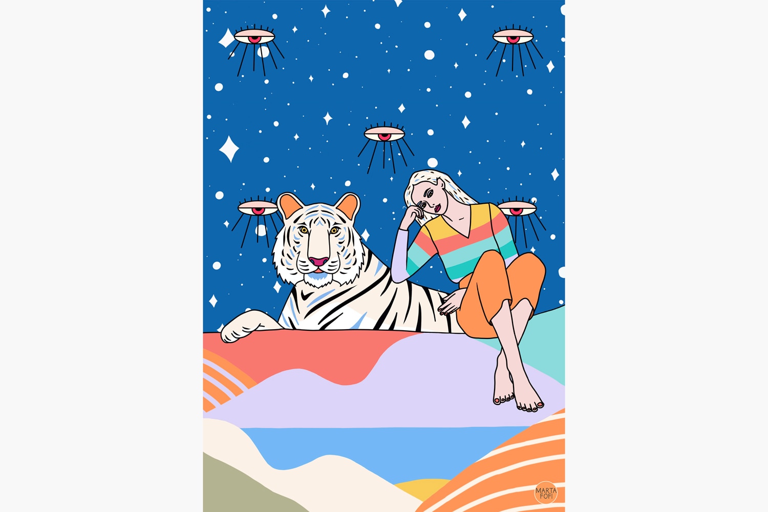 Marta Fofi The tiger and Me
