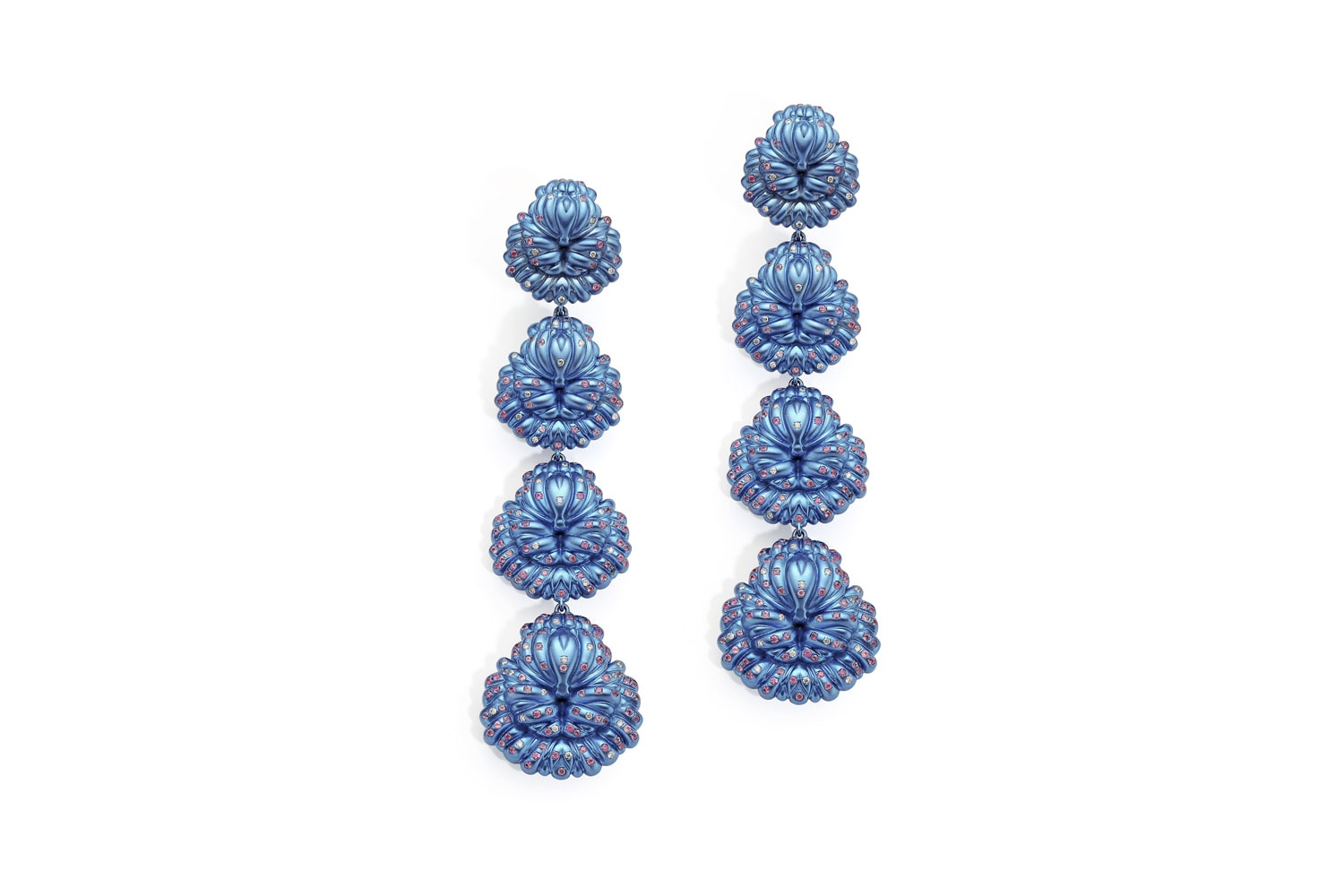 Wallis Hong Cristate earrings