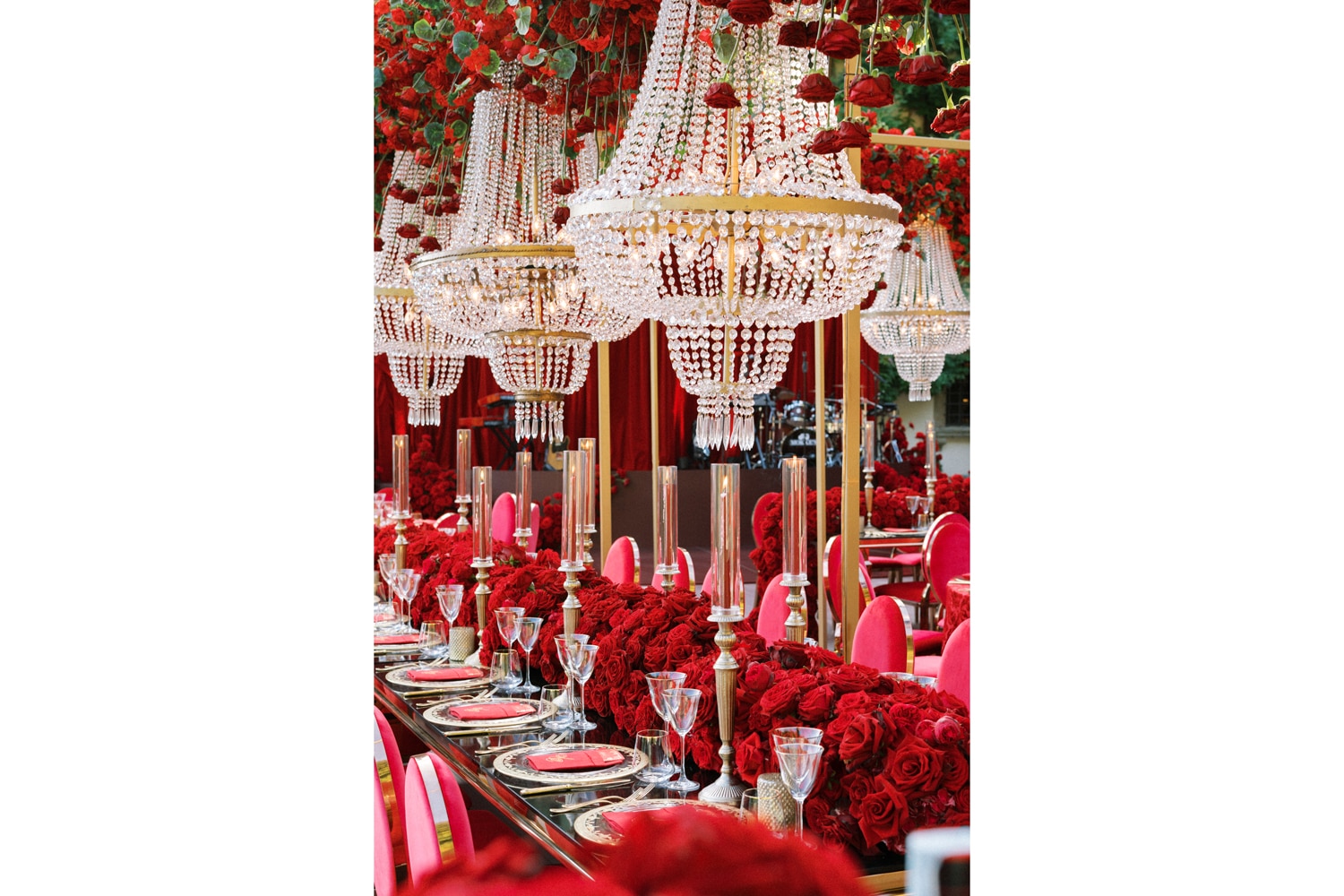 Marta Petrioli Reception setting