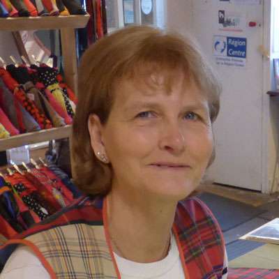 Nathalie Fraudeau Umbrella making