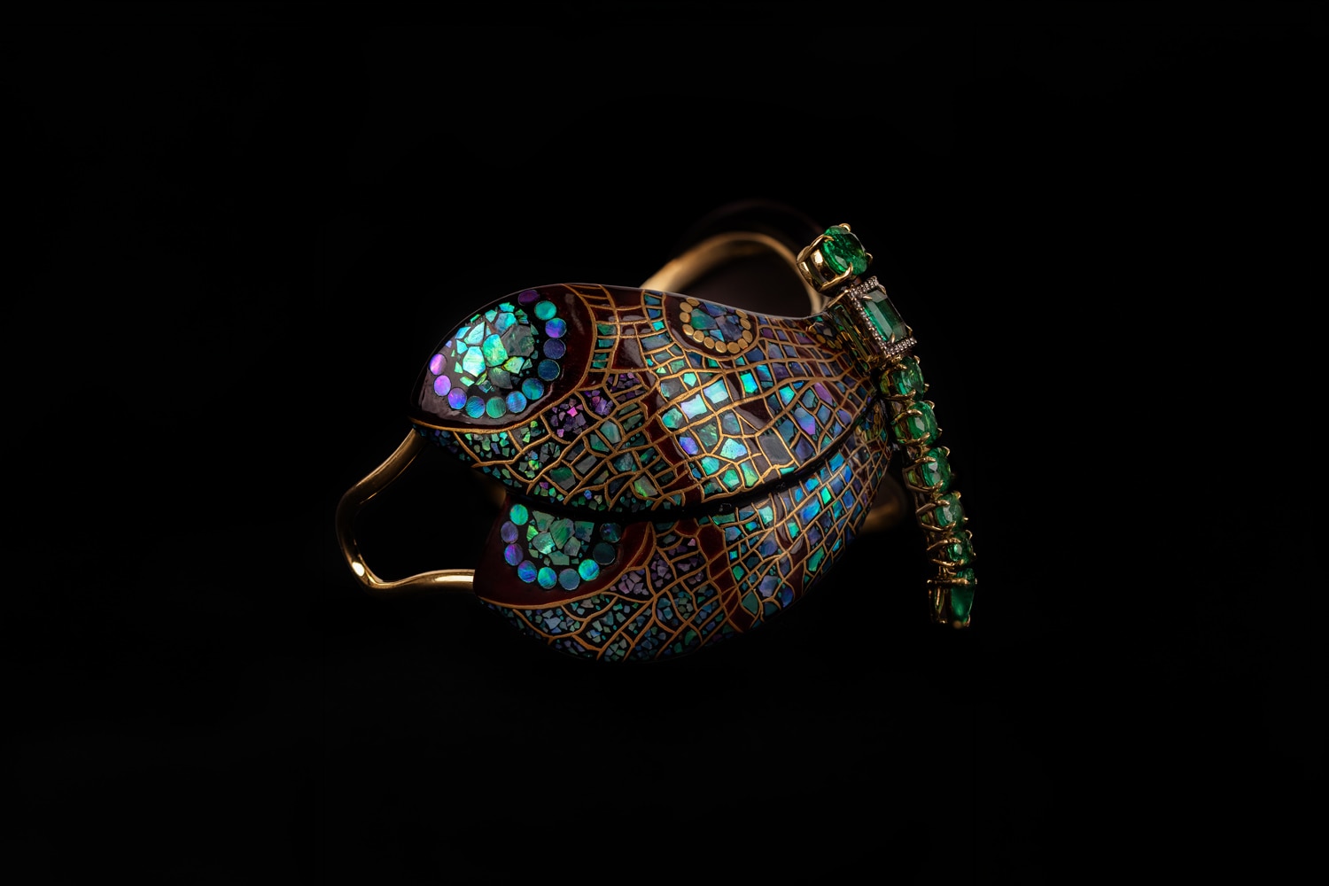 Dragonfly Lacquer Bracelet