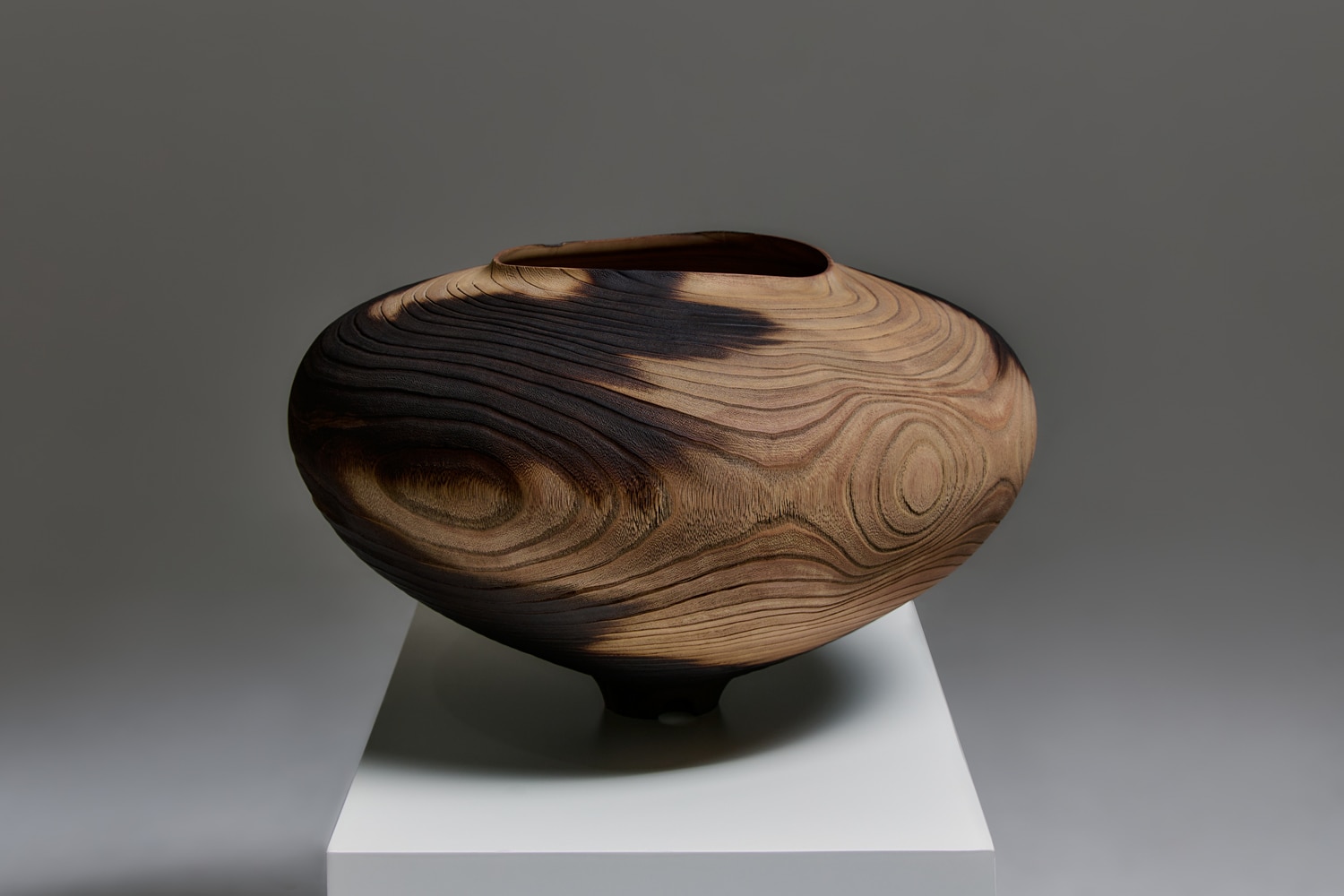 The grain of wood