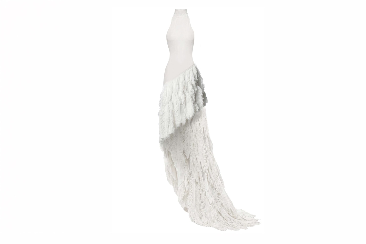 Knitted gown