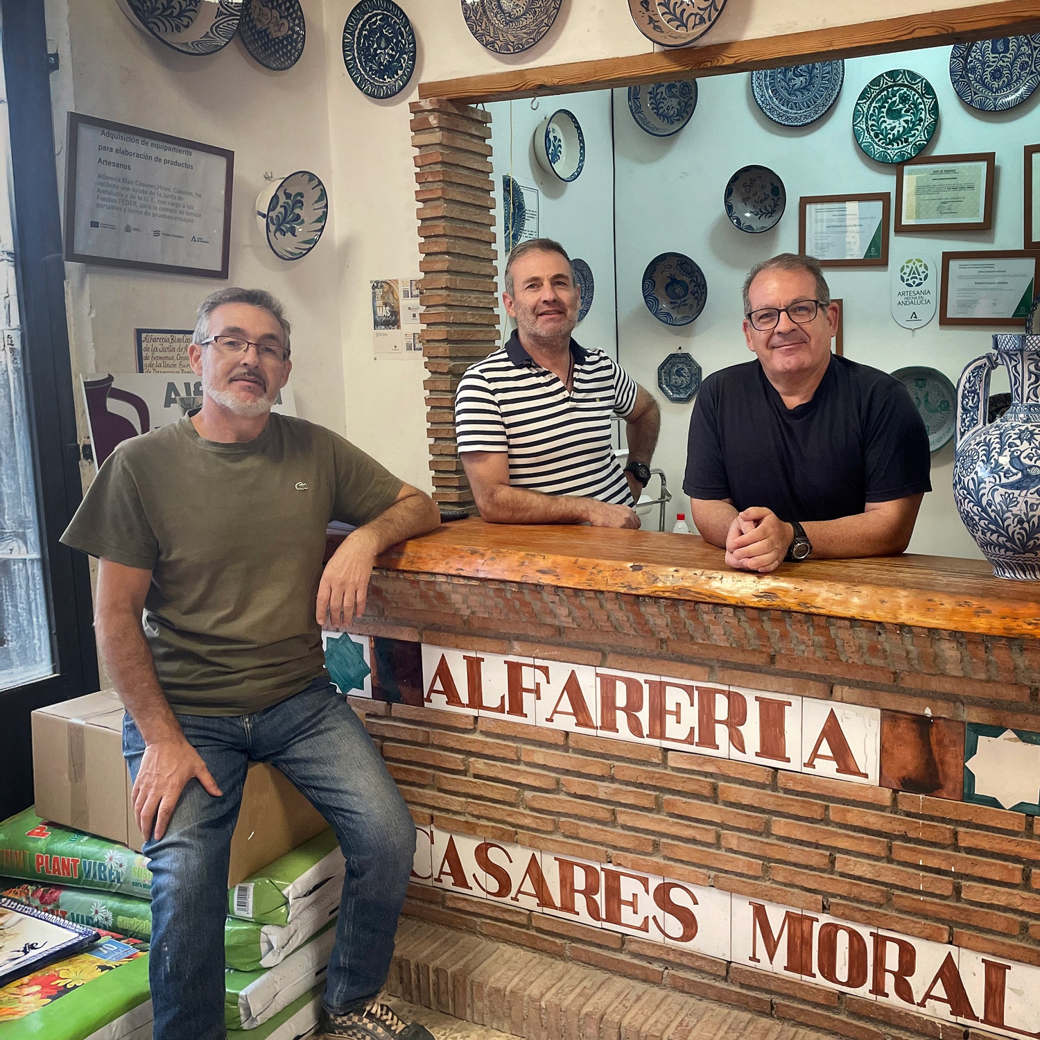 Blas Emilio, Luis Fernando & Roberto Casares