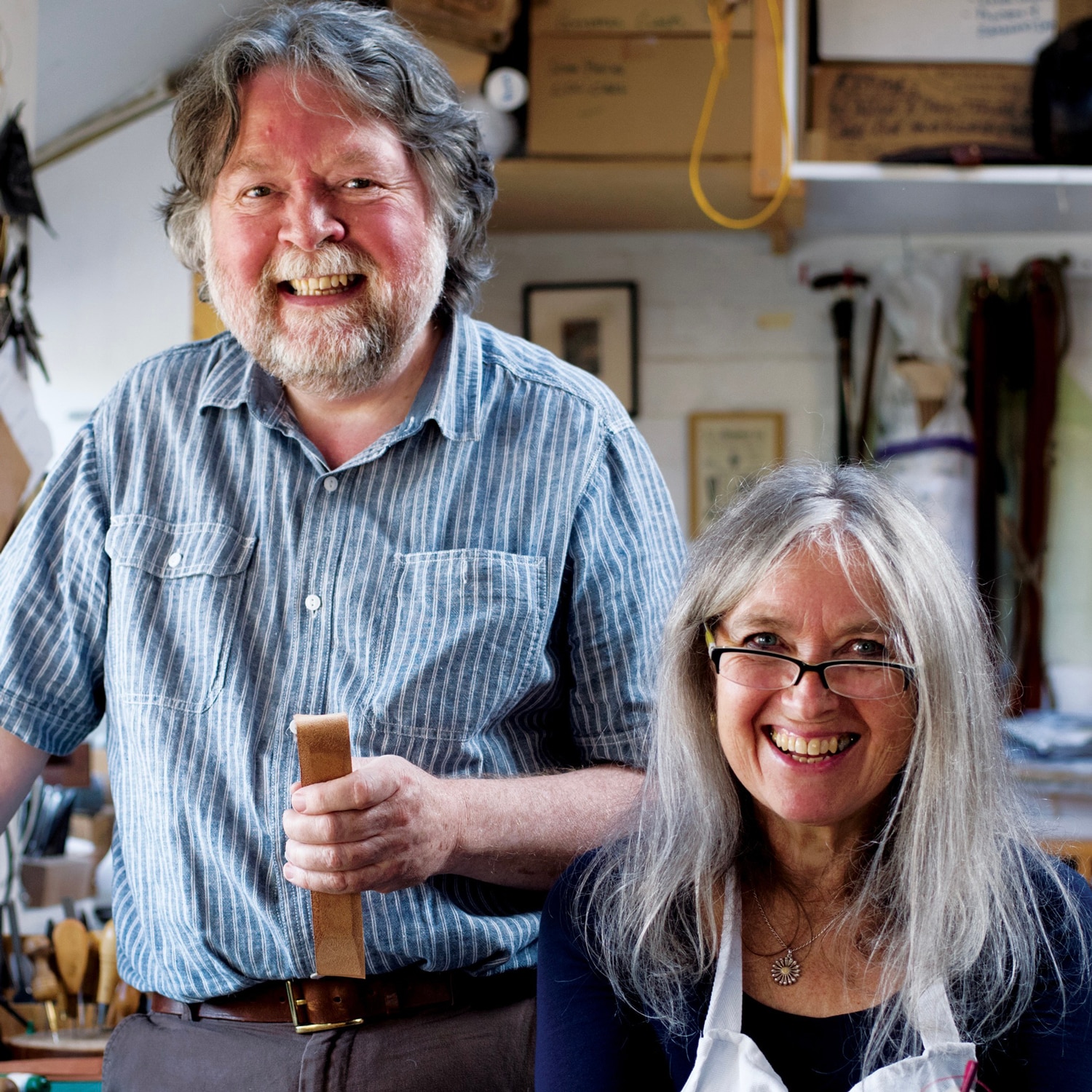 Neil Macgregor & Valerie Michael