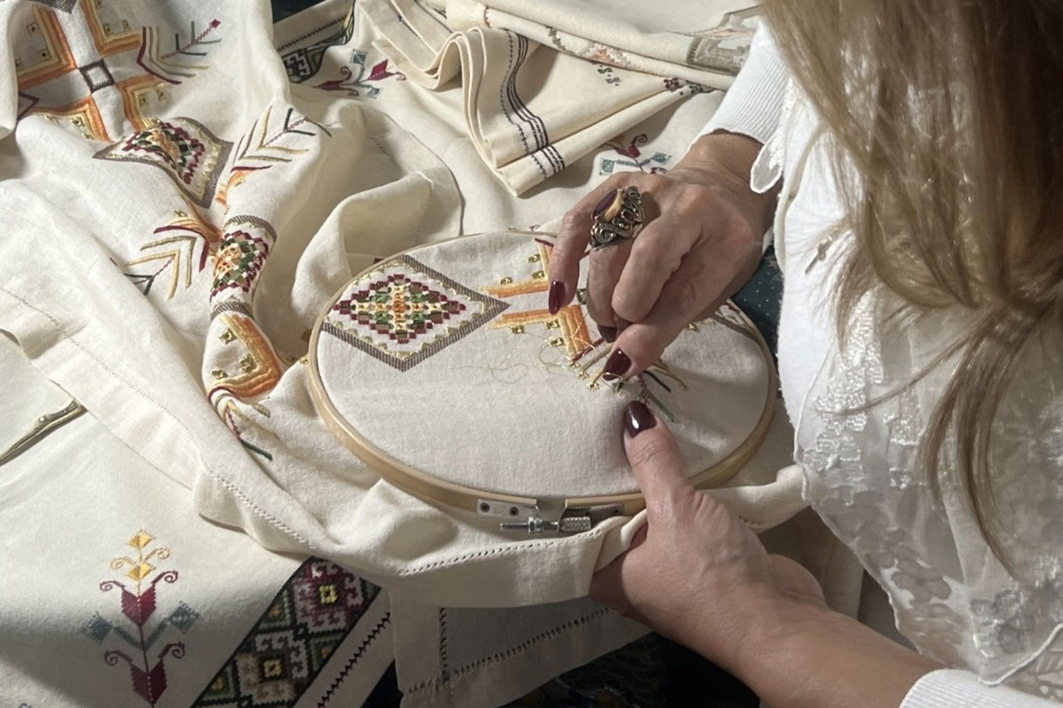 Zovag Kantarjian A 1-week Armenian embroidery workshop in Yerevan