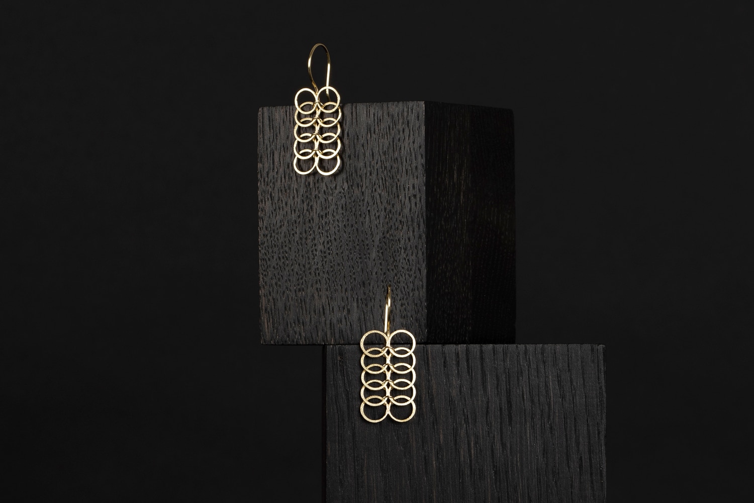 Heather Woof Drop earrings