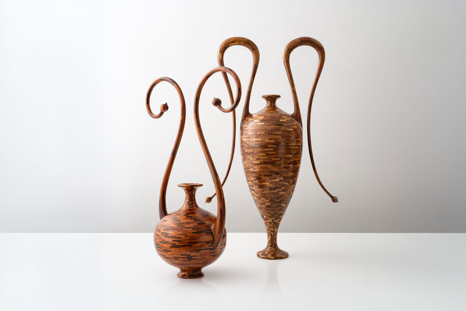 Richard Haining STACKED winged vessels