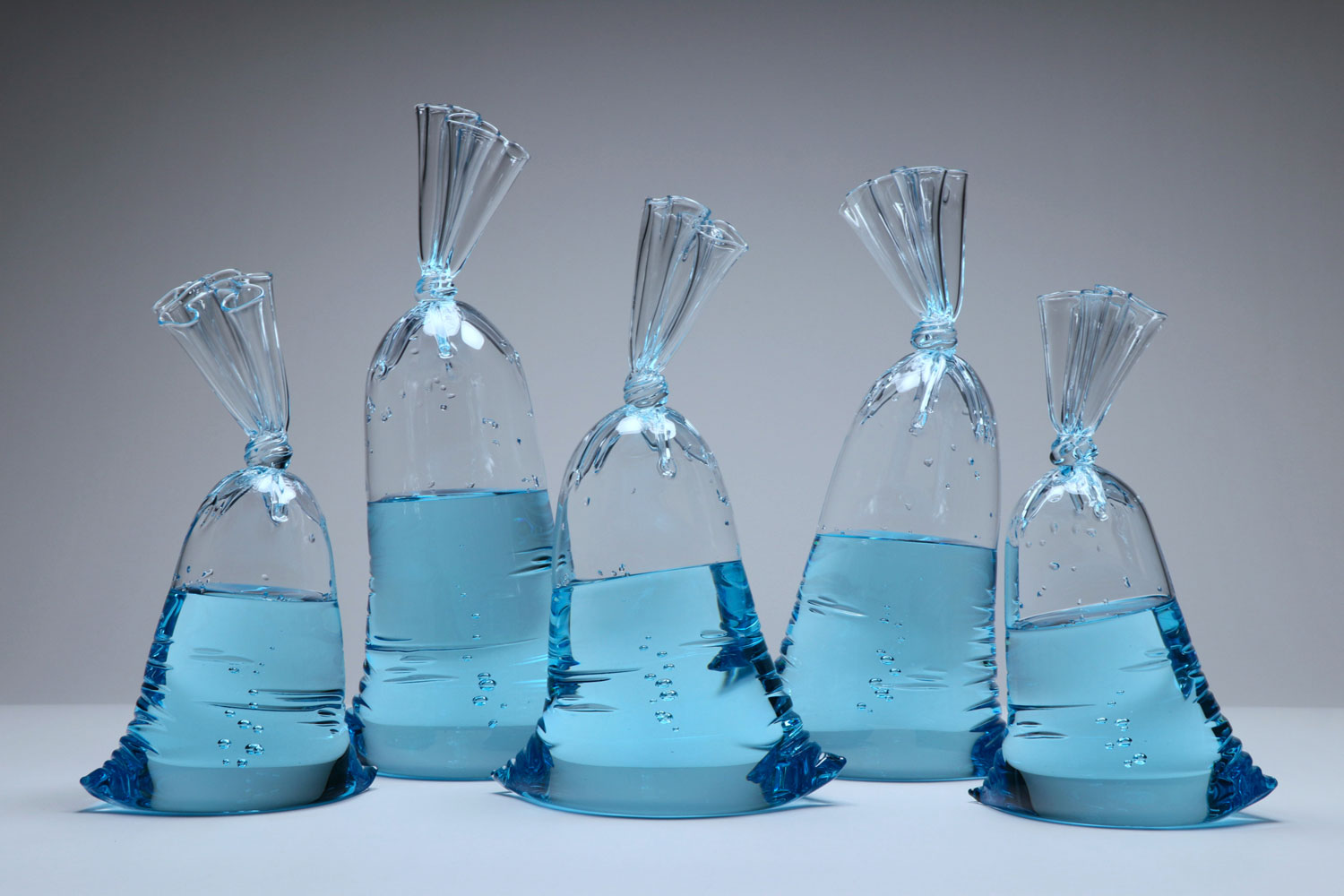 Dylan Martinez Water Bags in blue