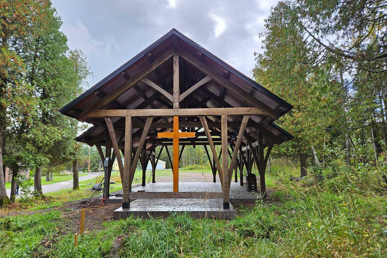 Gerald David Pavillion for the French River Lutheran Church