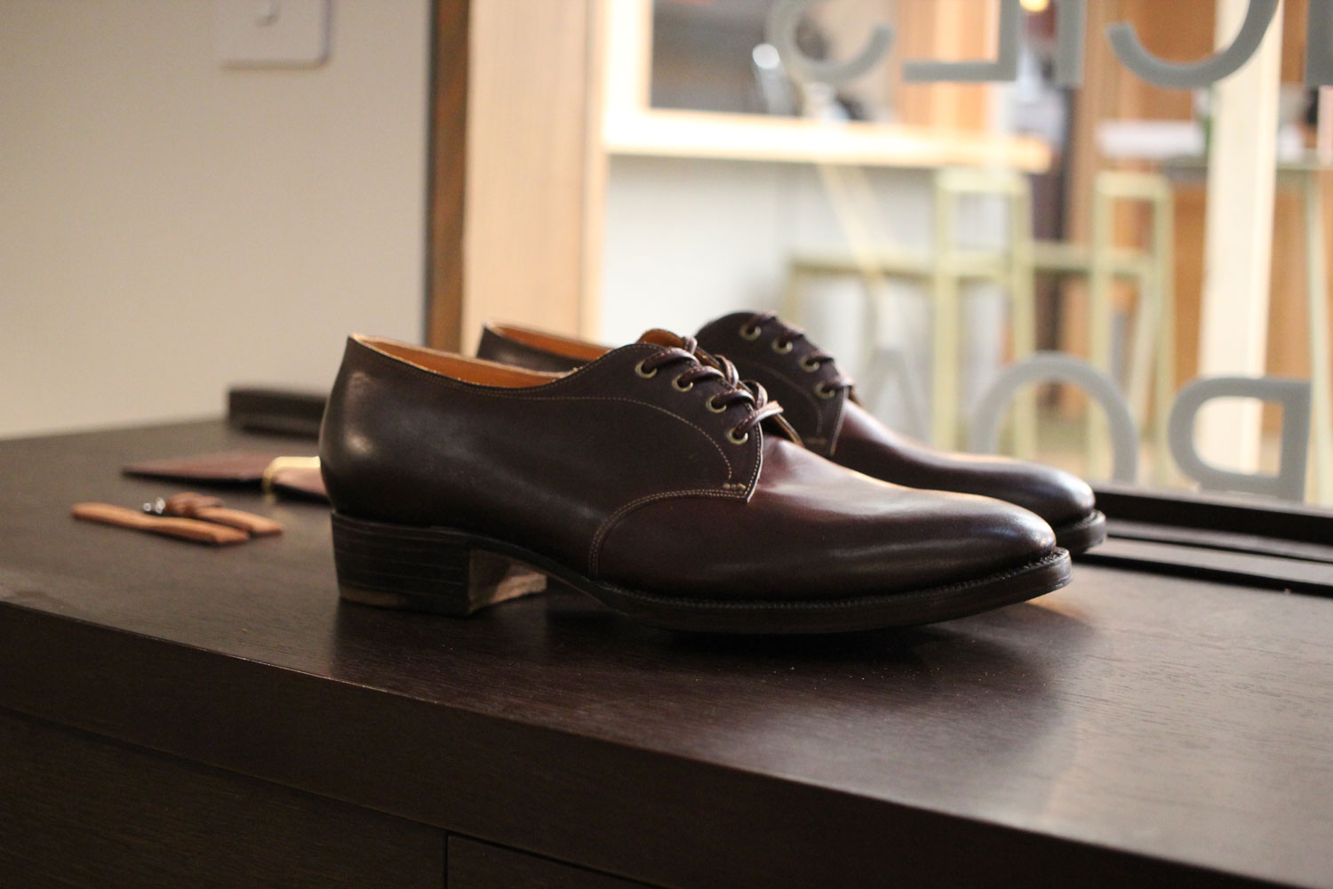 James B. Young Bespoke Derby shoes