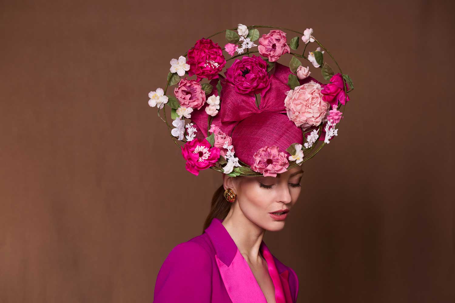 Rachel Trevor-Morgan Deep pink cage