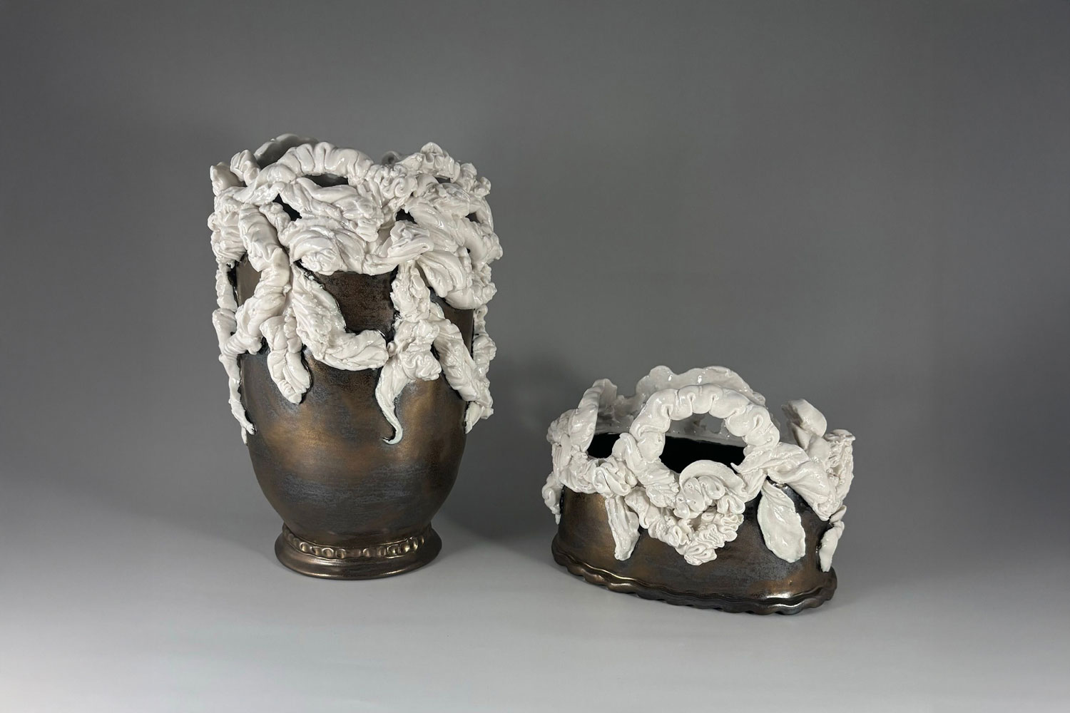 Colleen Zufelt Vases from the Golden series