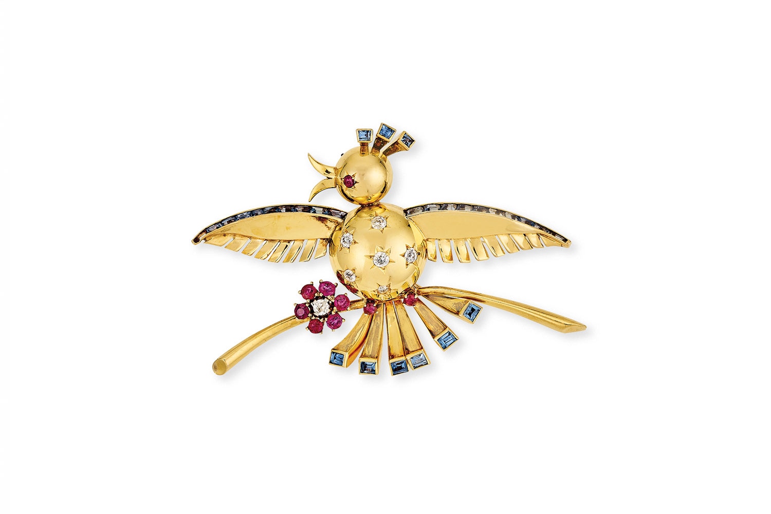 Van Cleef & Arpels Bird clips (1941-1946)