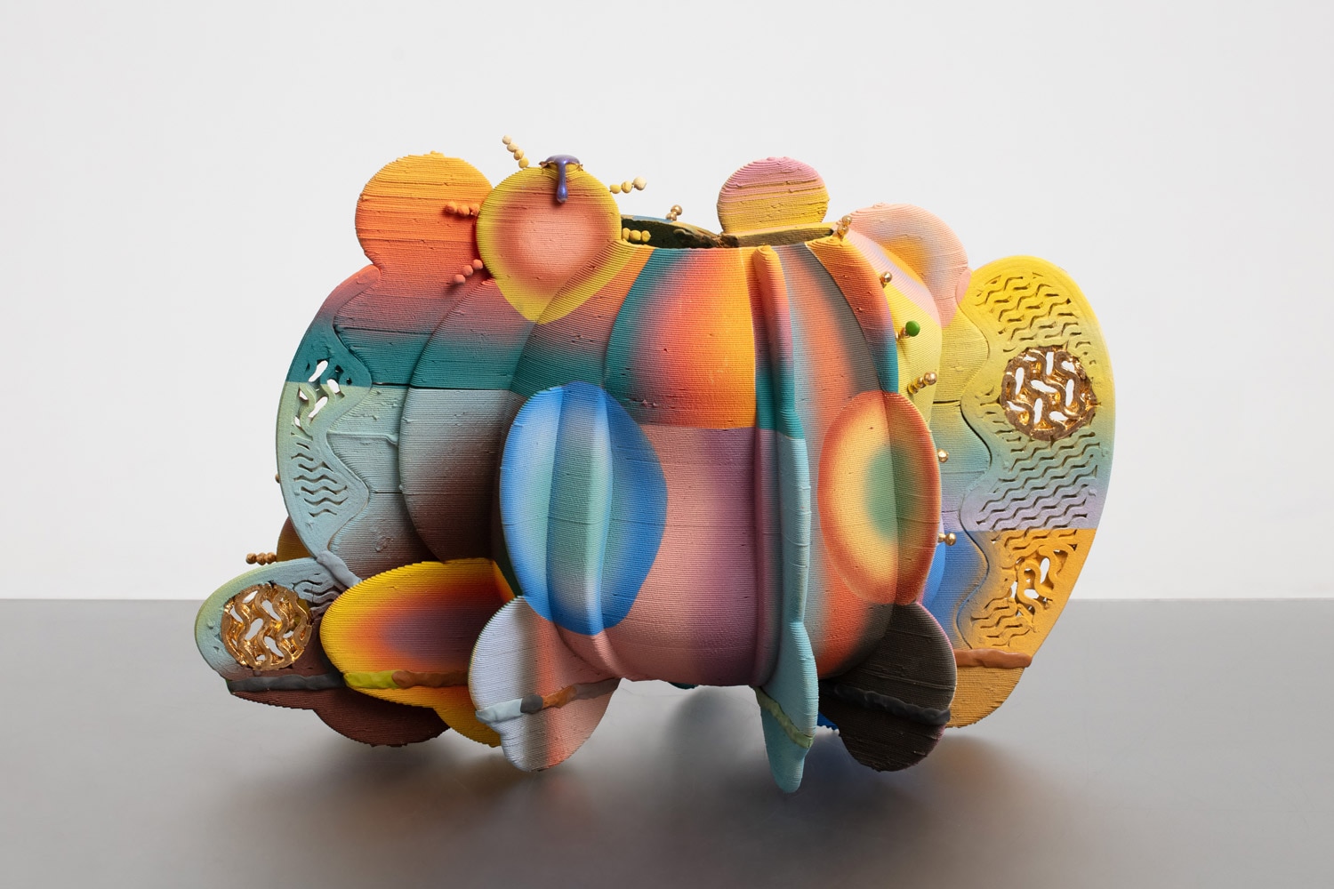 Jolie Ngo Lantern vessel in all over print
