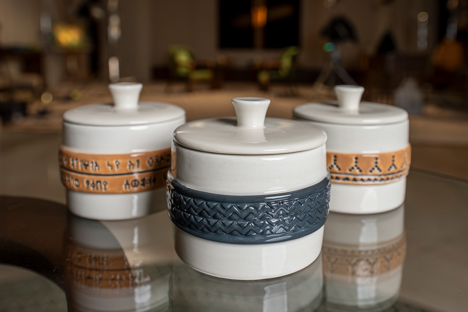 Saudi Heritage Canister Set