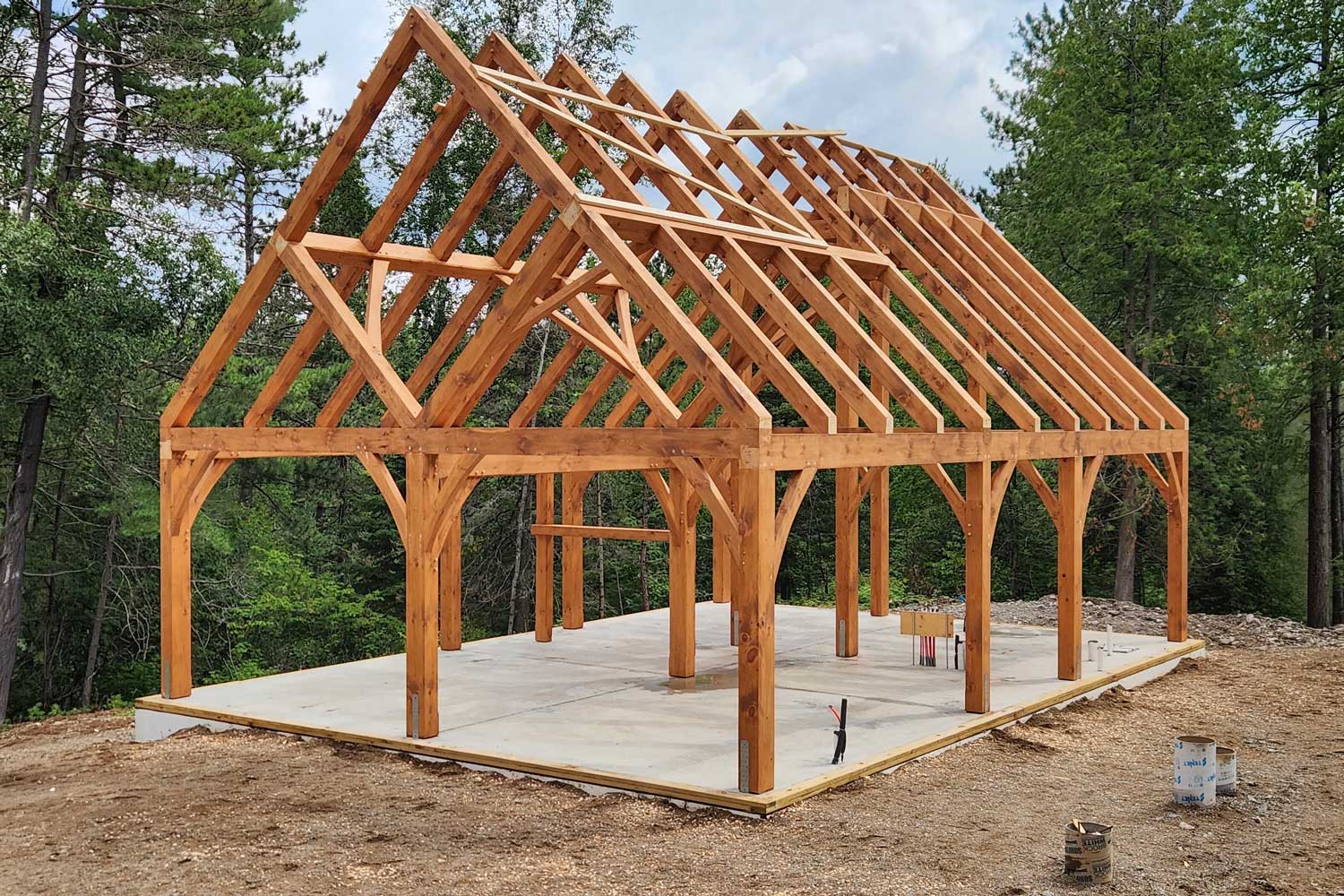 Gerald David Timber framed house