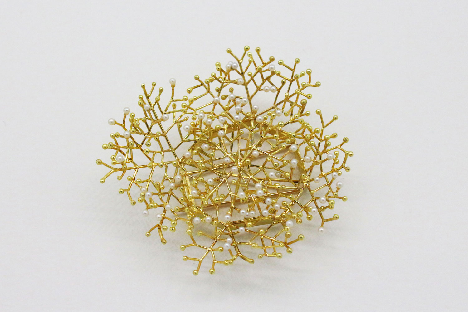 Kayo Saito Elderflower brooch