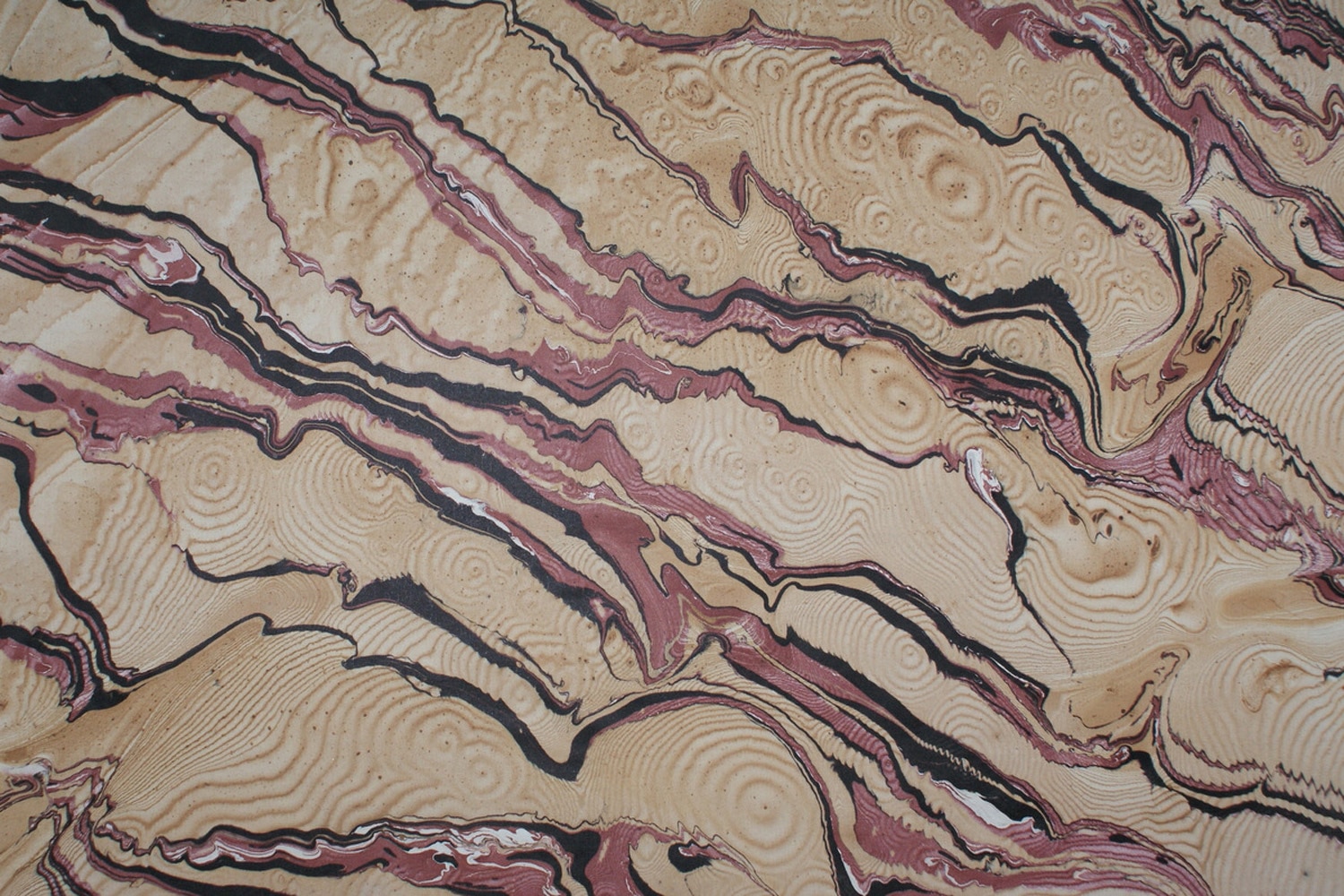 Marbled paper 2 by Marianne Peter
