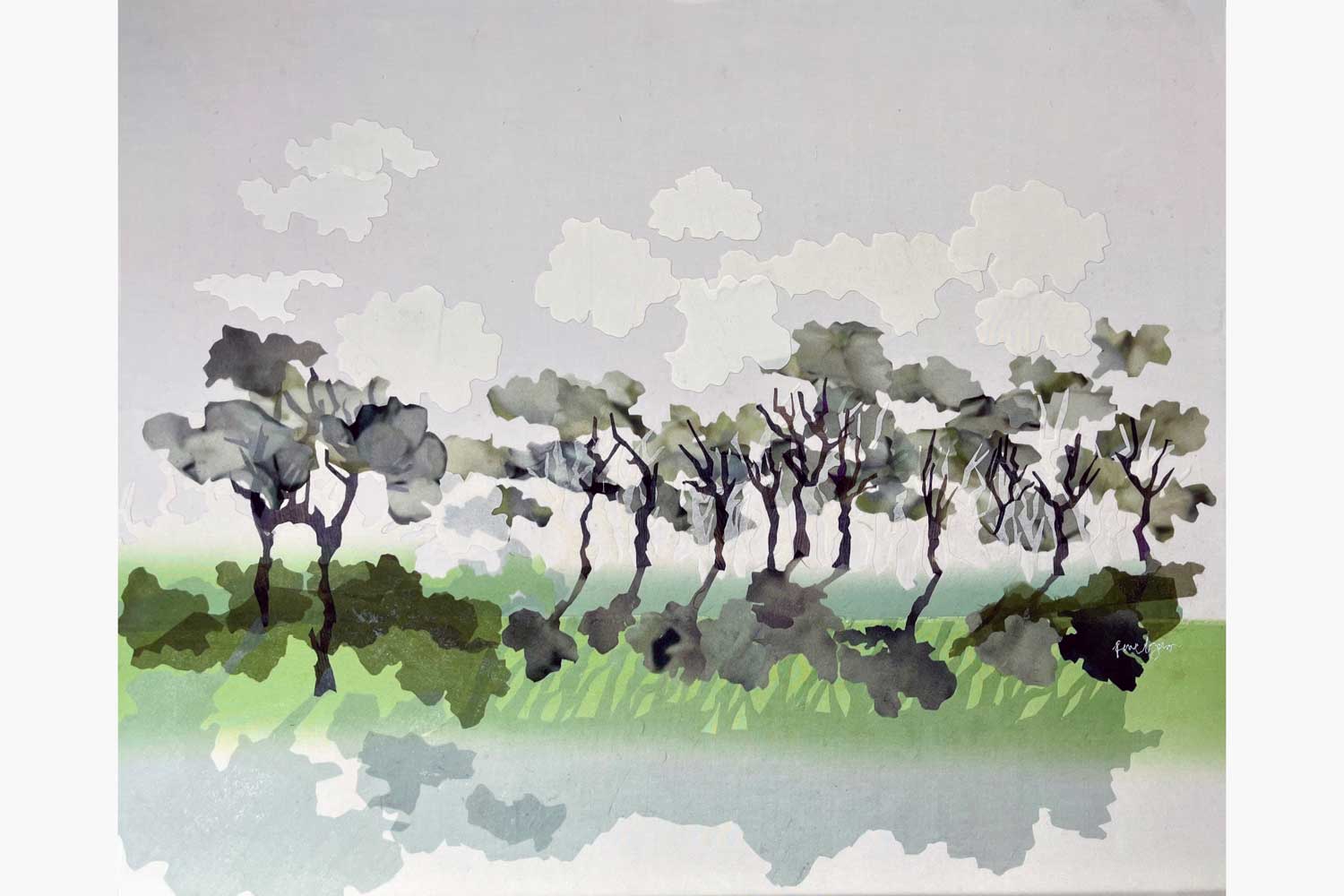 Penny Leaver Green Trees