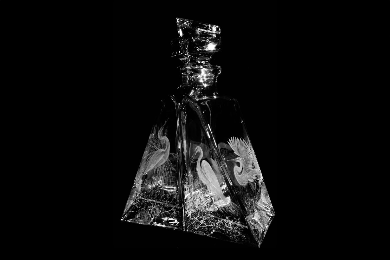 Philip Lawson Johnston 'Lovers' decanters