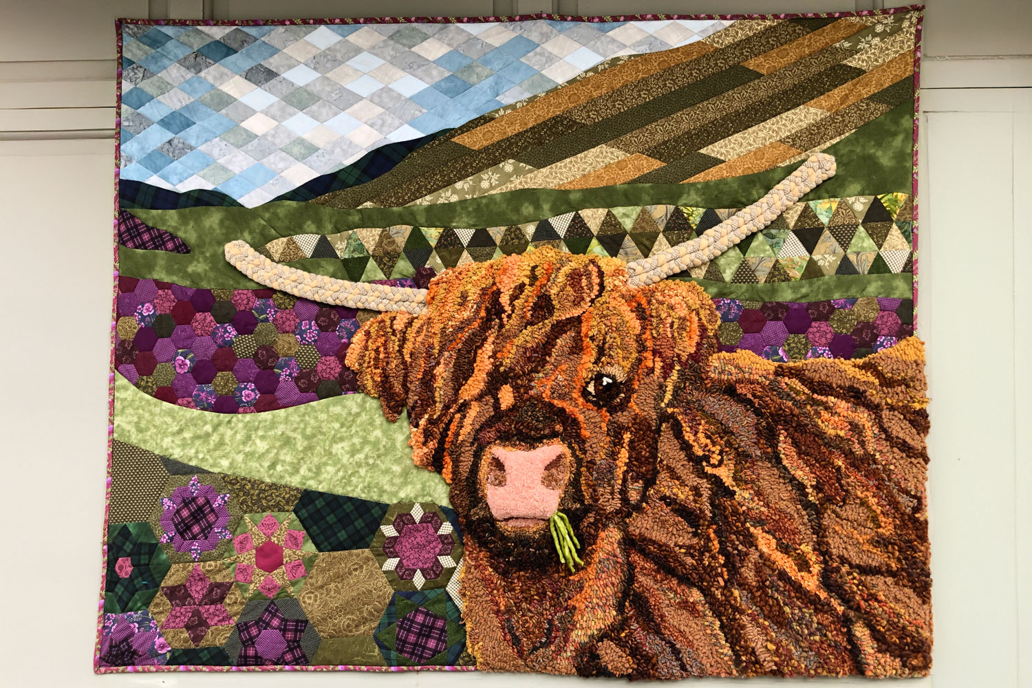 Yvonne Iten-Scott Hamish in the highlands