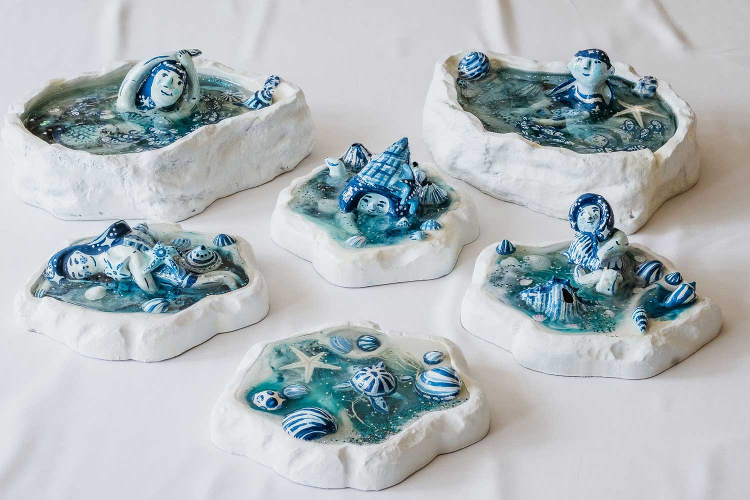 Ly Yeow Little shell creatures