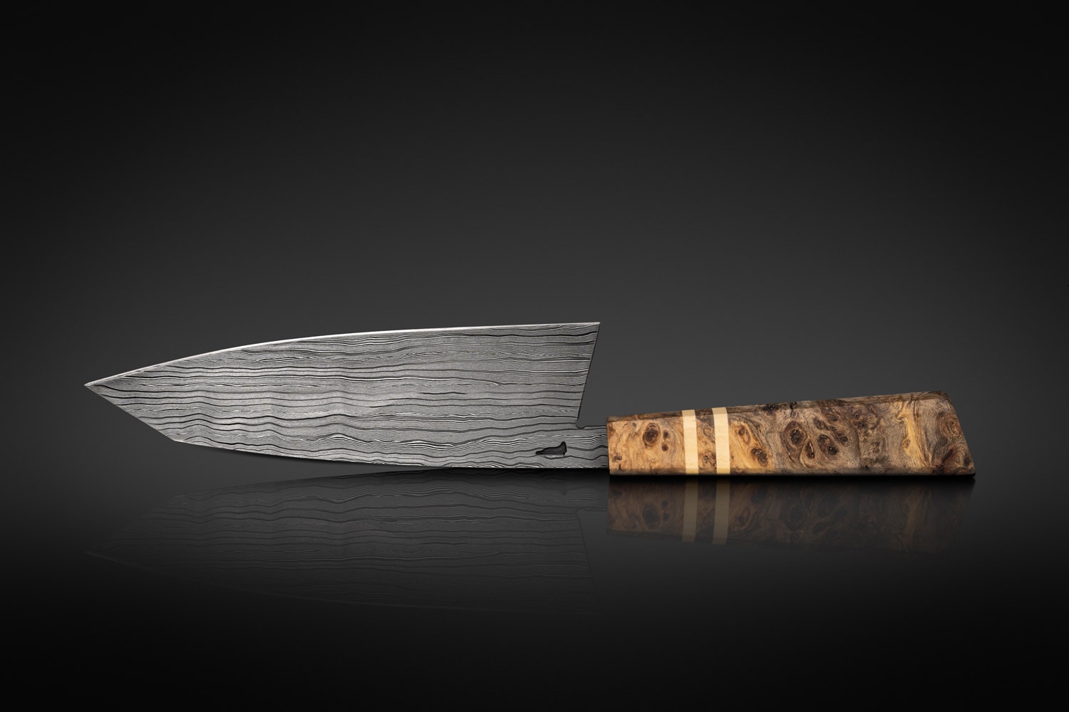 Erich Orris Damascus river chef knife