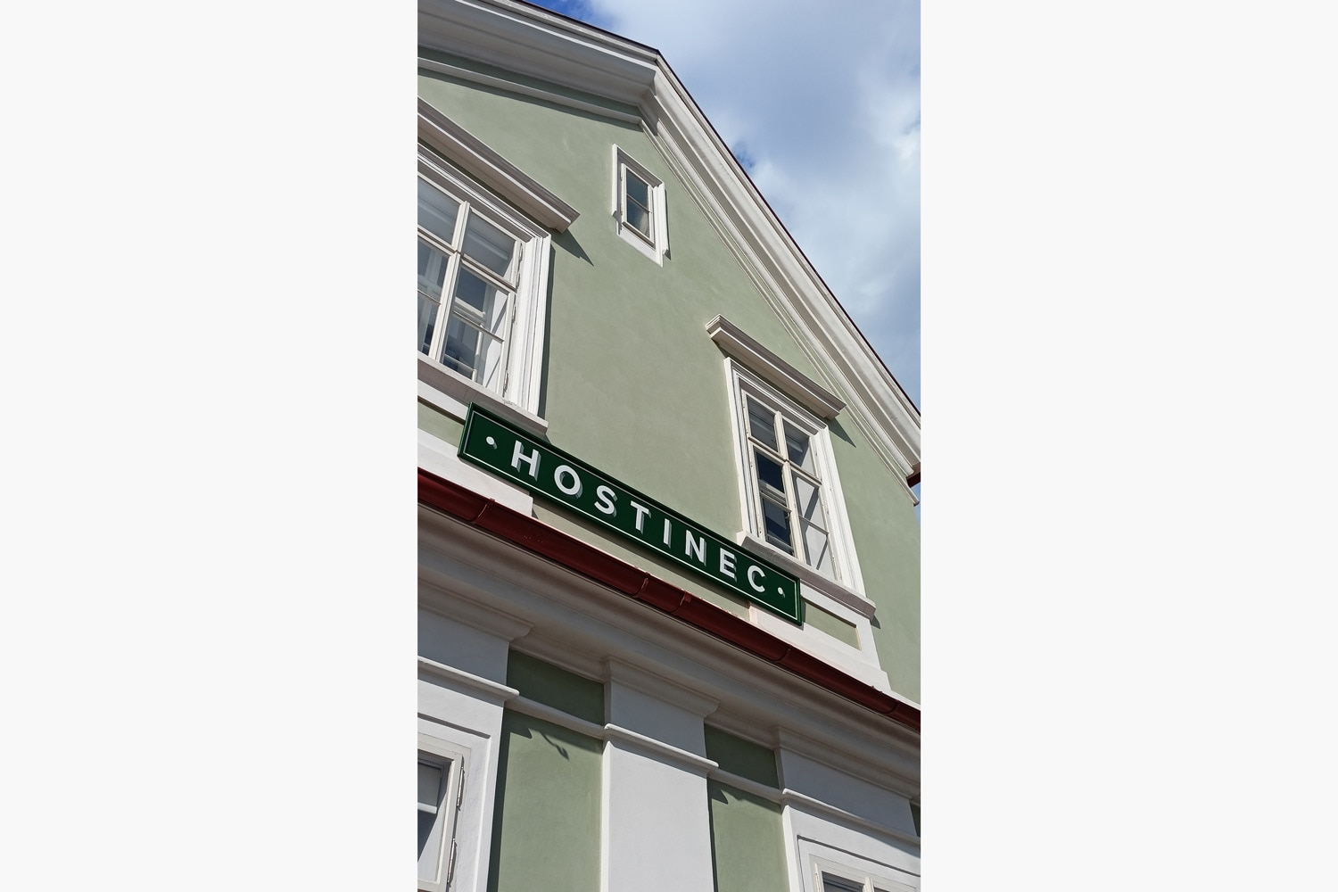 Daniel Plavecký A Historic Inn Metal Sign