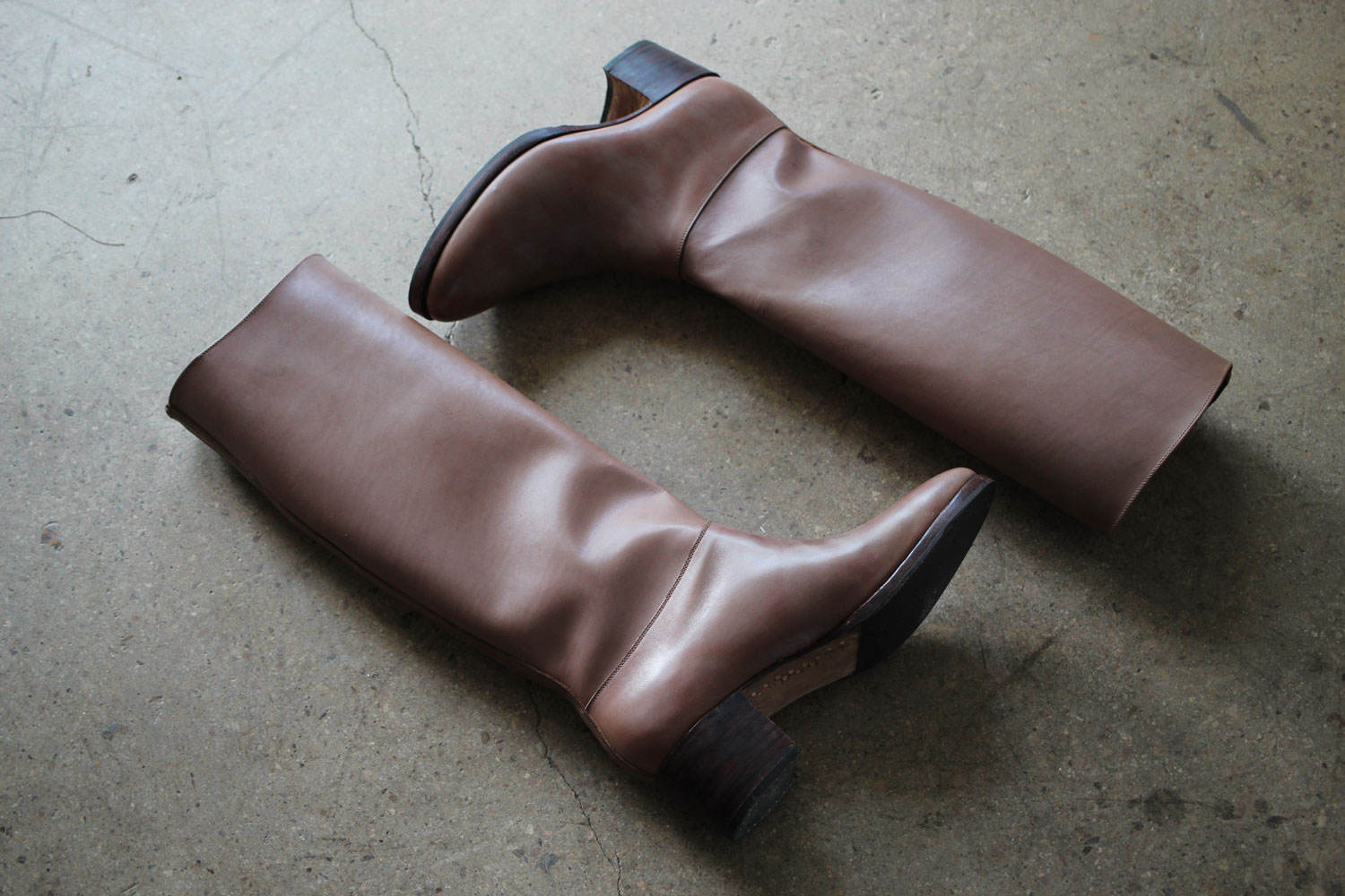 James B. Young Bespoke boots