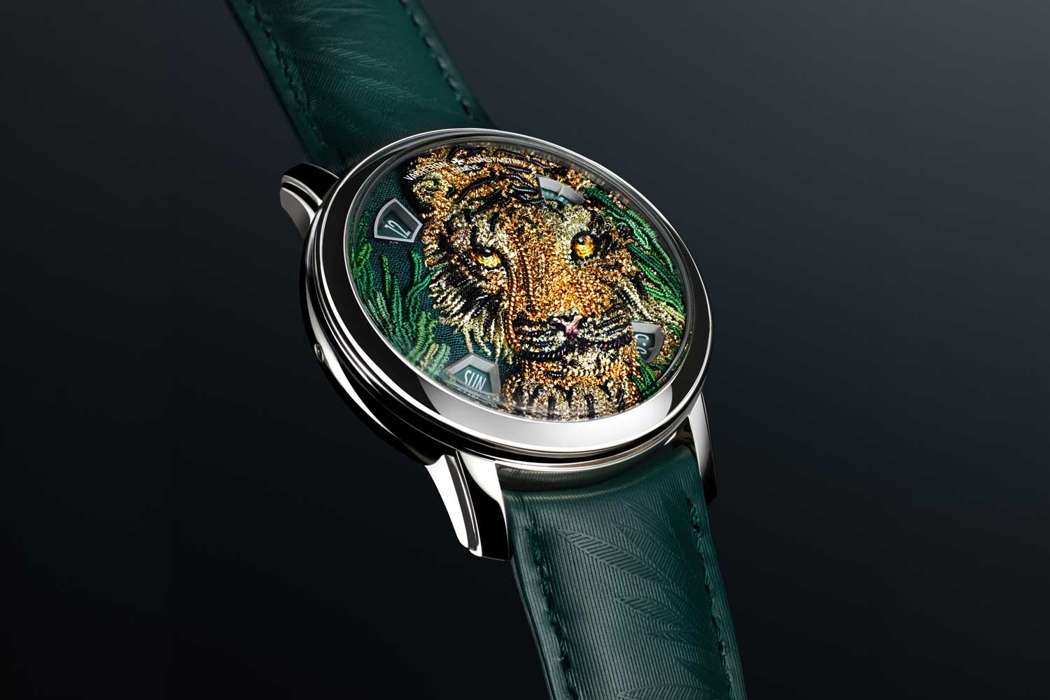 Vacheron Constantin Métiers d’Art Tribute to the Animal Kingdom - Tigerbroidery