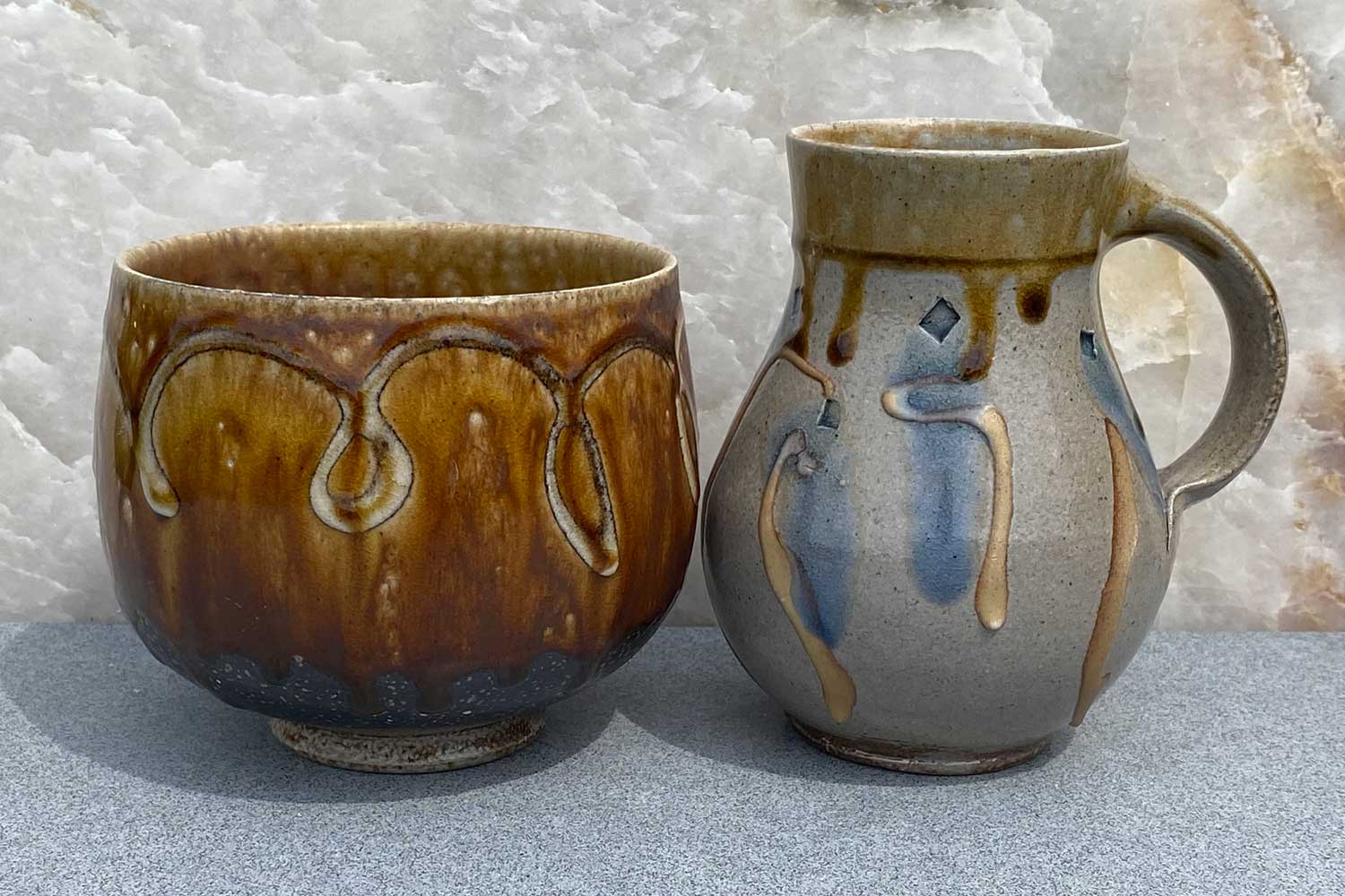 Mark Hewitt Small bowl and mug