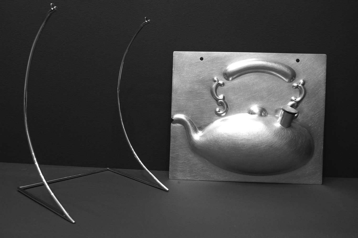 Rajesh Gogna Hanging Ice Tea Pot sculpture