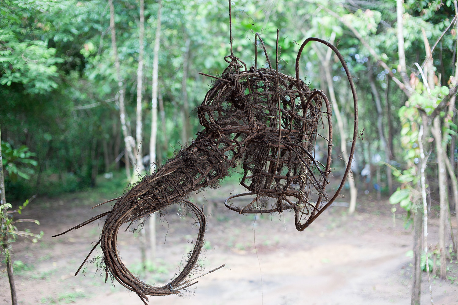 Samnang Khvay Preah Kunkong elephant mask