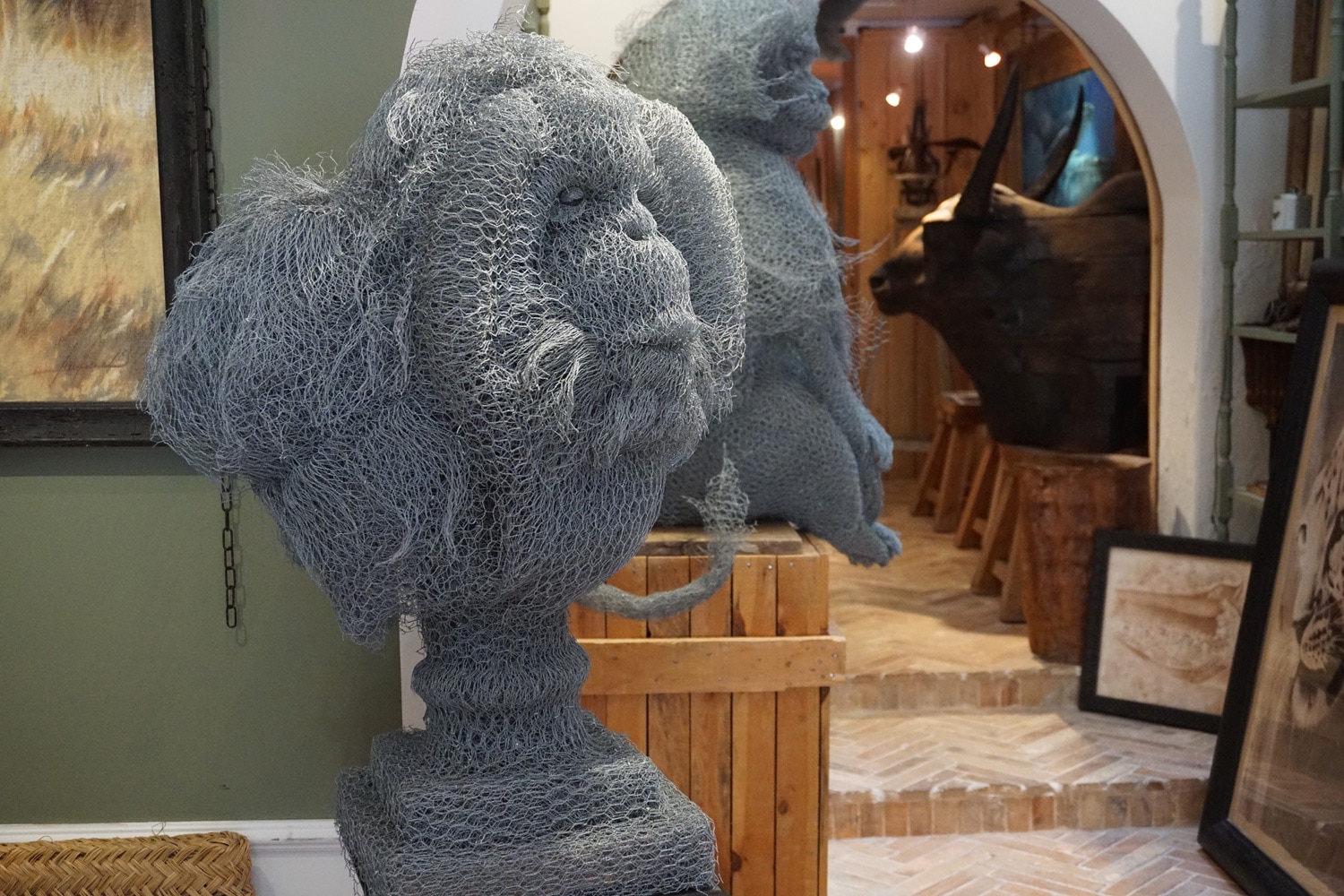 Aurélien Raynaud Orangutan bust