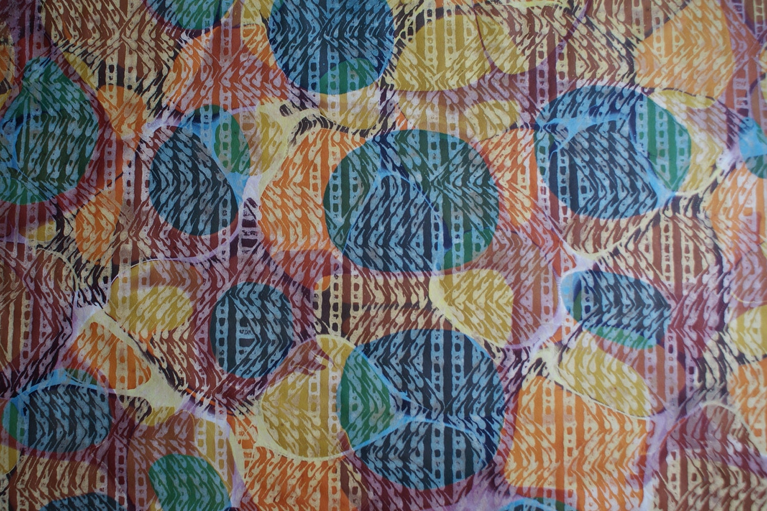 Marbled paper 4 by Marianne Peter