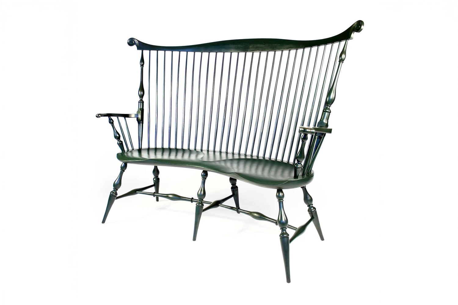Aspen Golann Windsor curve back settee