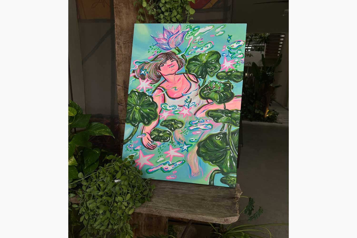 Ly Yeow Blooming in own time