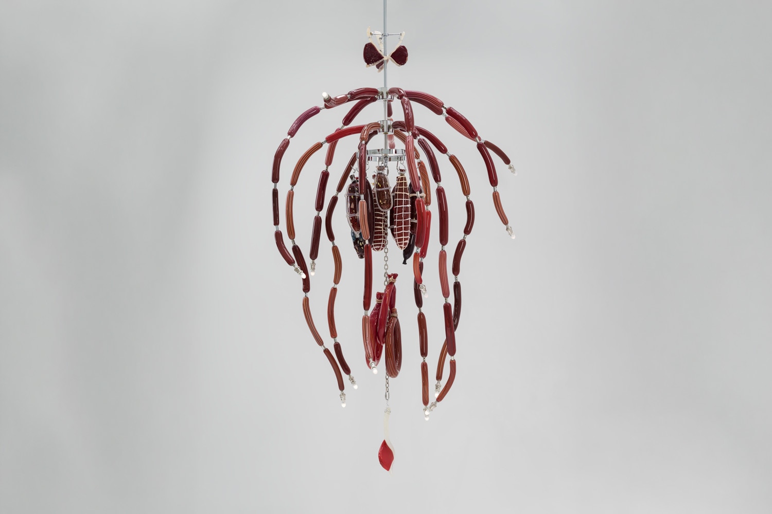Deborah Czeresko Meat Chandelier
