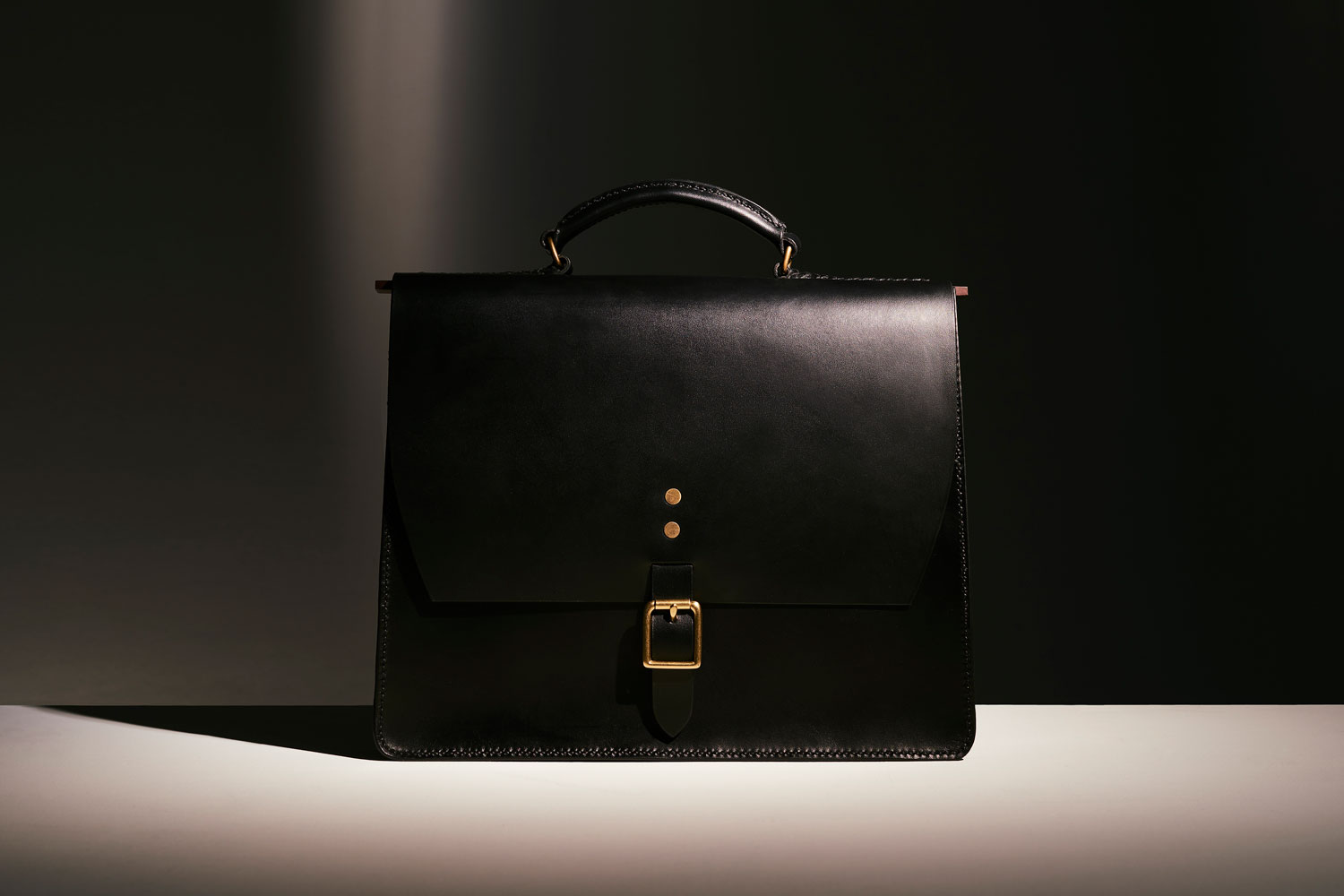 James B. Young Outliers collection Beam briefcase