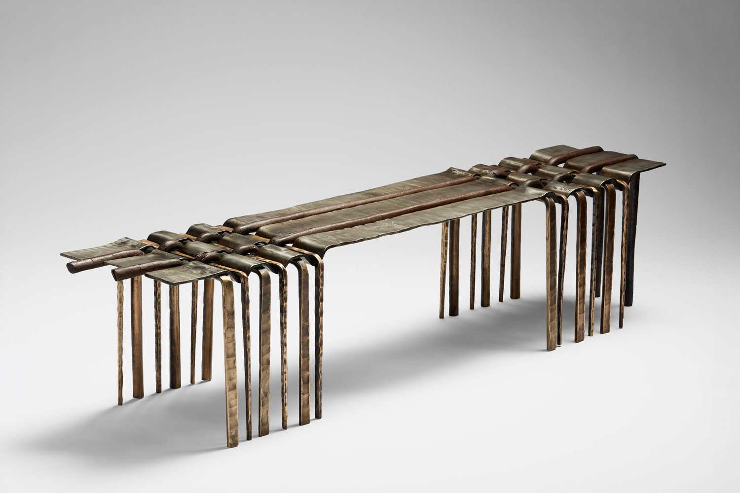 Conrad Hicks Woven Bench II