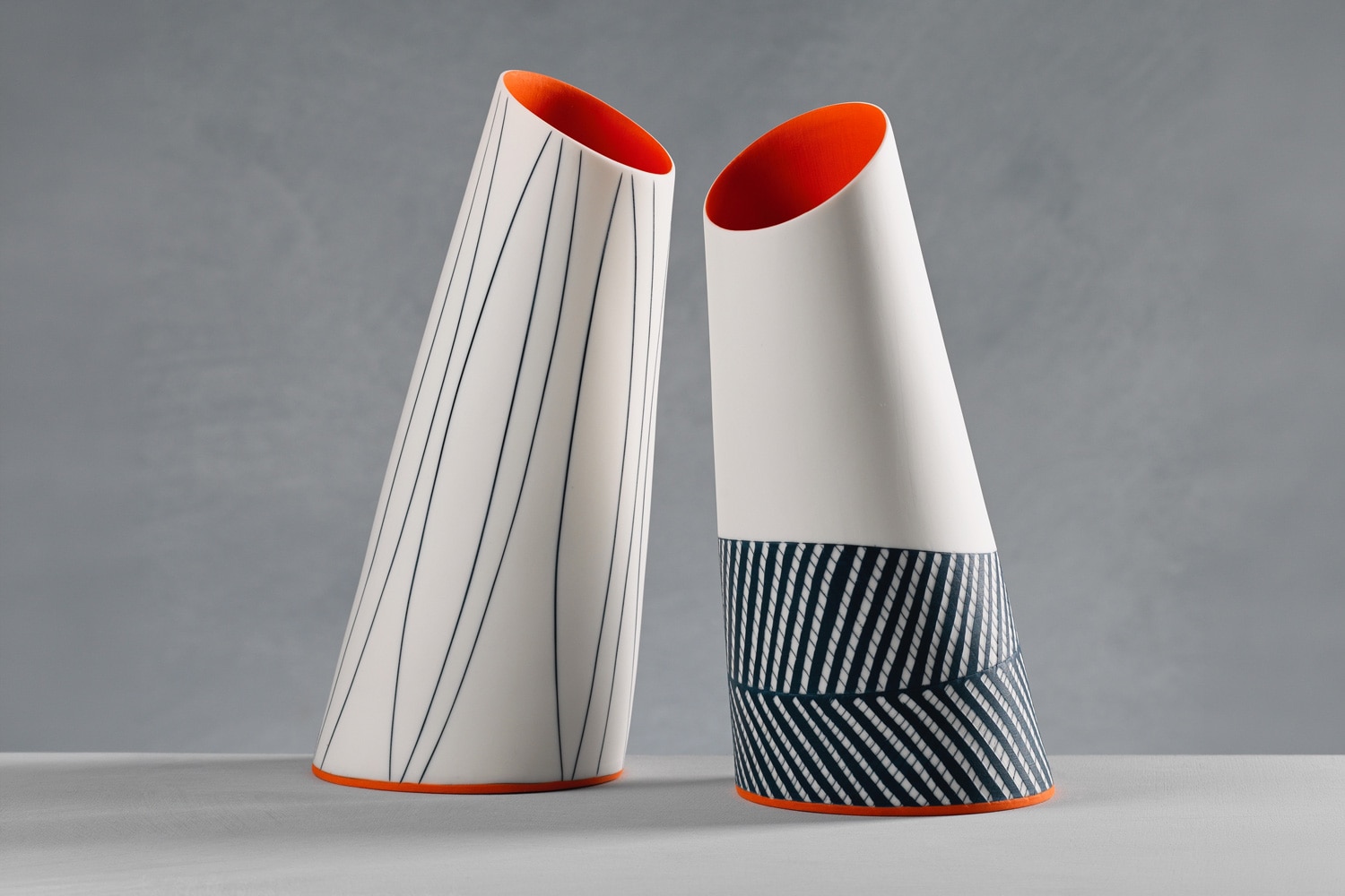 Lara Scobie Set of tilted vessels